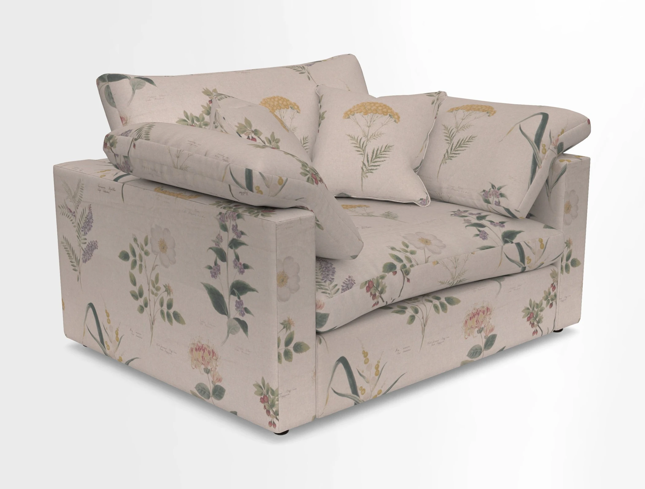 Big Softie Straight Arm Snuggler in Two Tone Plain Biscuit