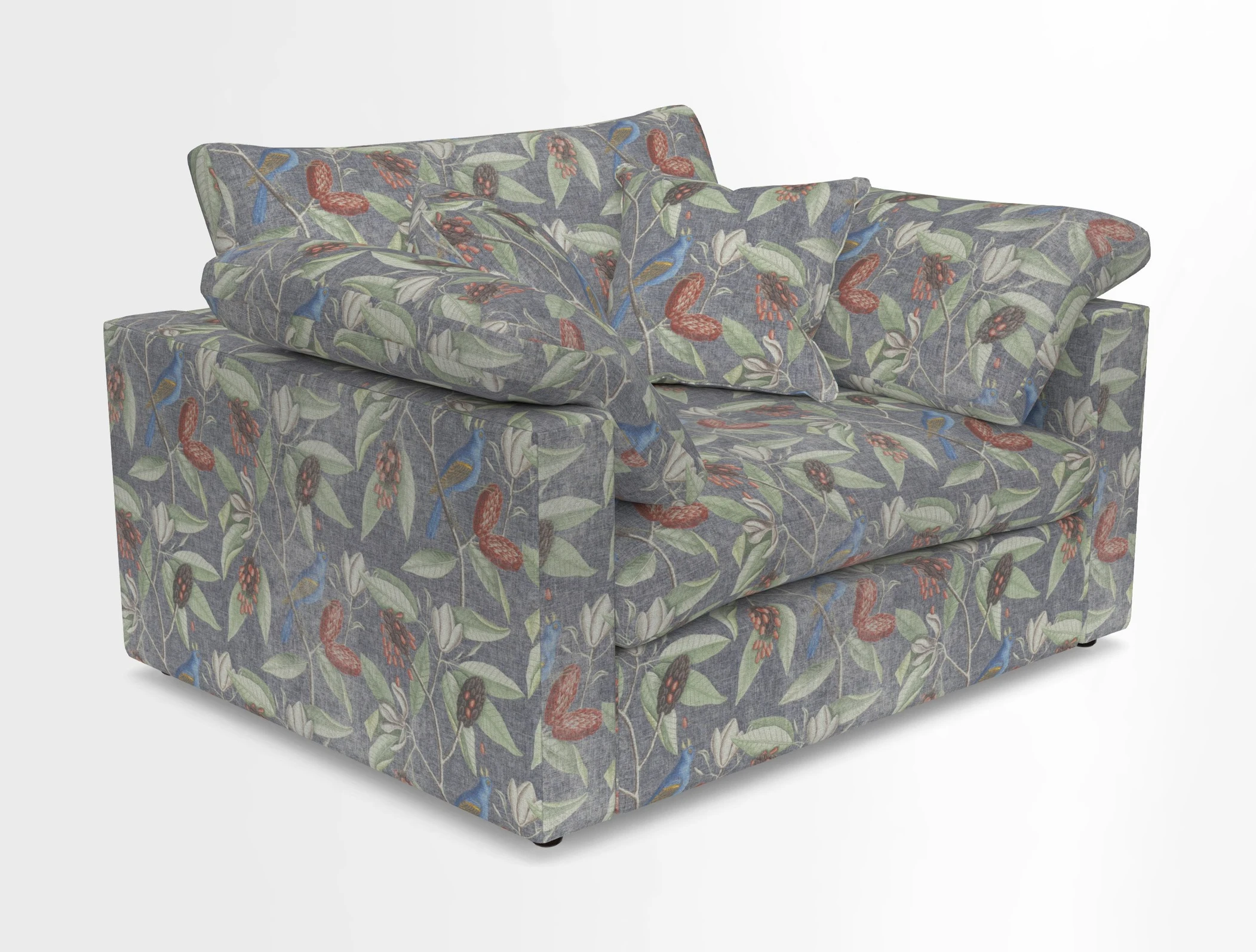 Big Softie Straight Arm Snuggler in Two Tone Plain Biscuit