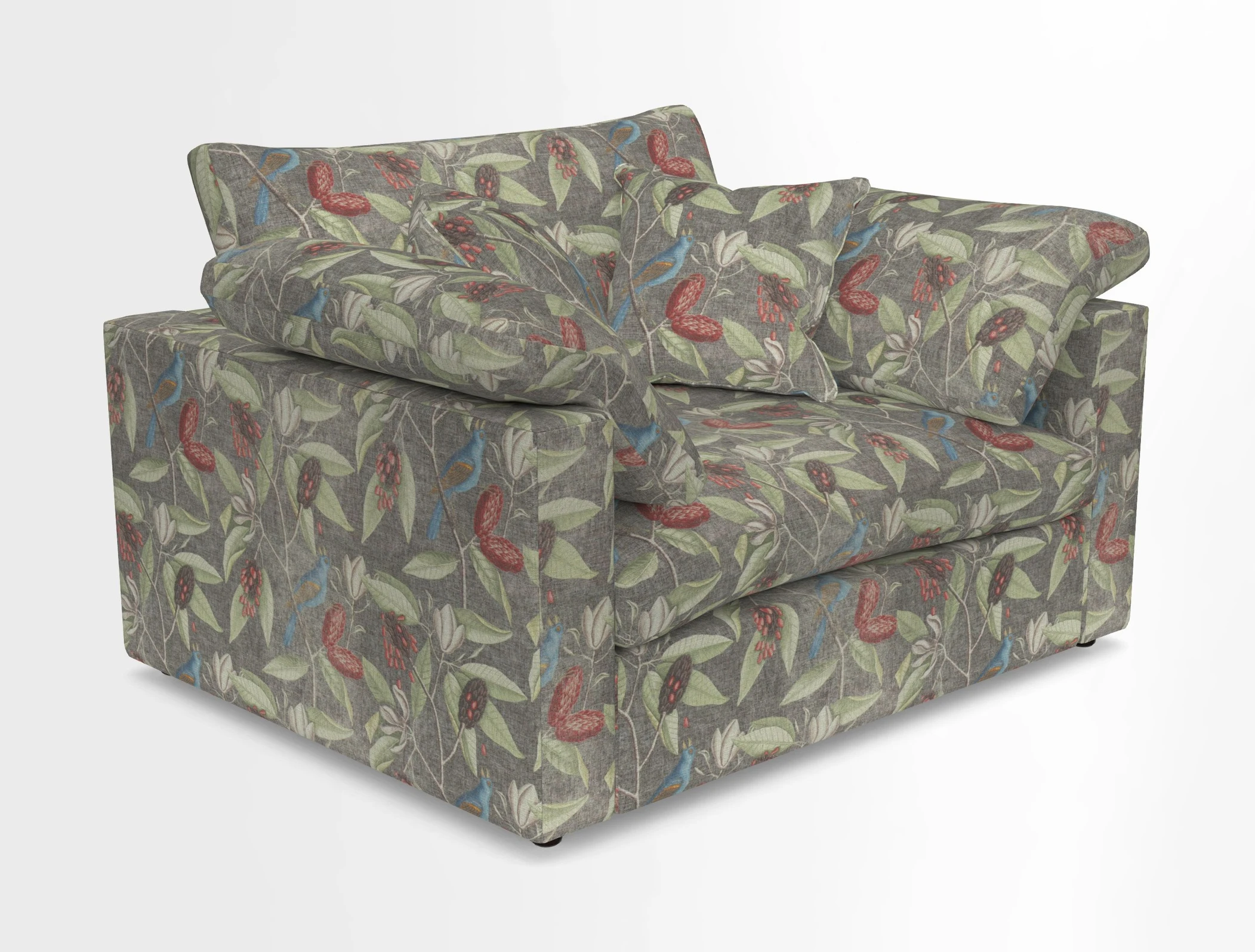Big Softie Straight Arm Snuggler in Two Tone Plain Biscuit