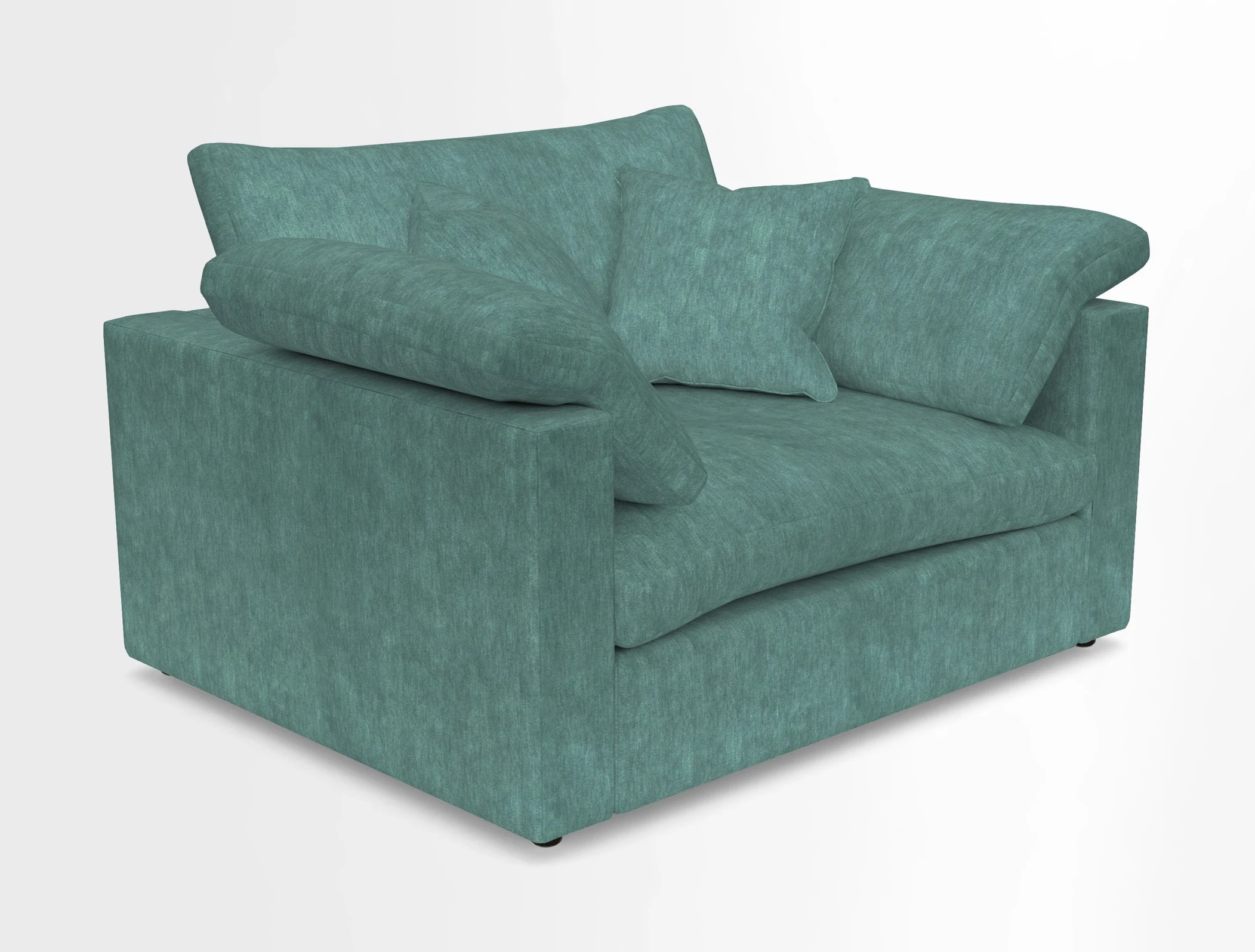 Big Softie Straight Arm Snuggler in Two Tone Plain Biscuit