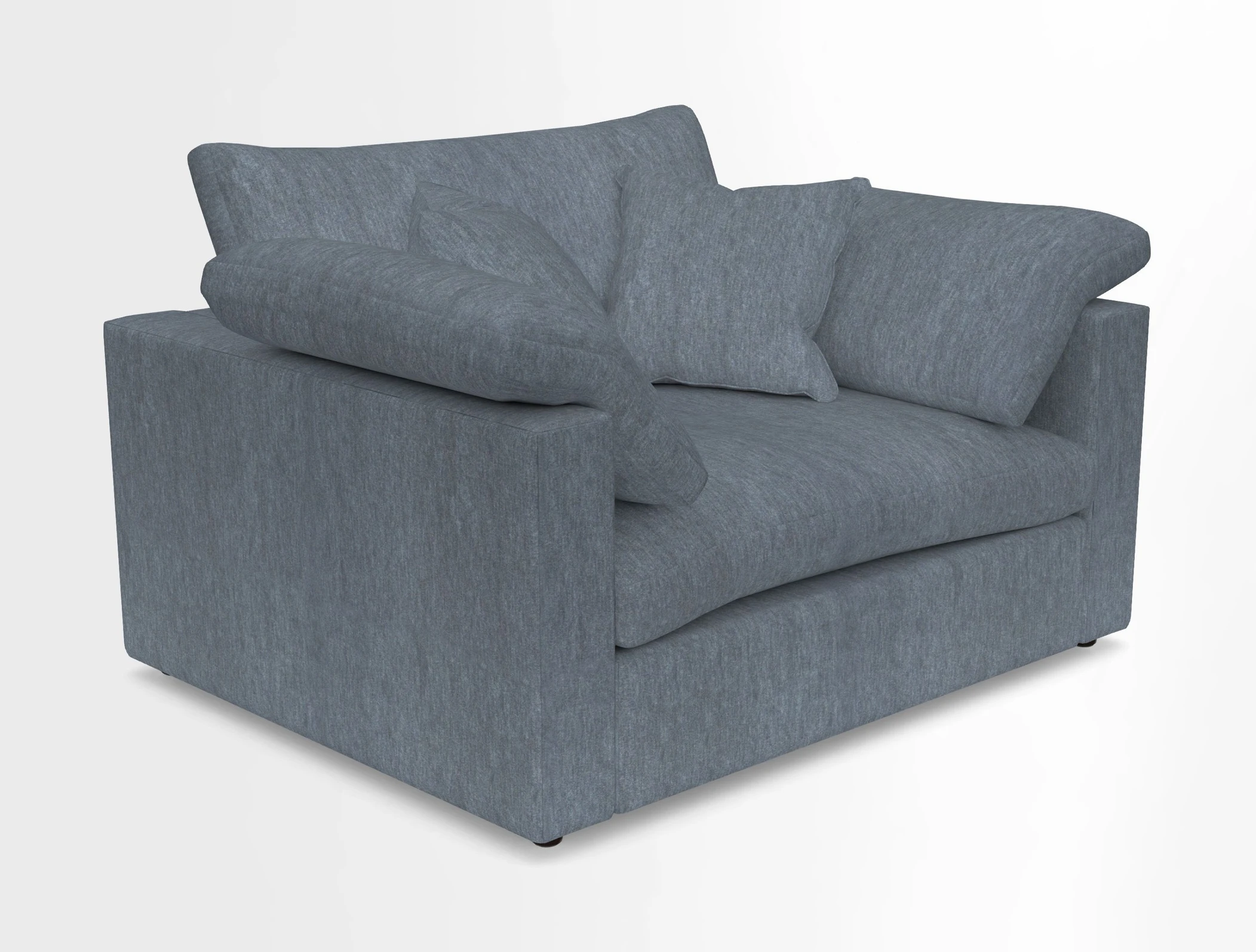 Big Softie Straight Arm Snuggler in Two Tone Plain Biscuit
