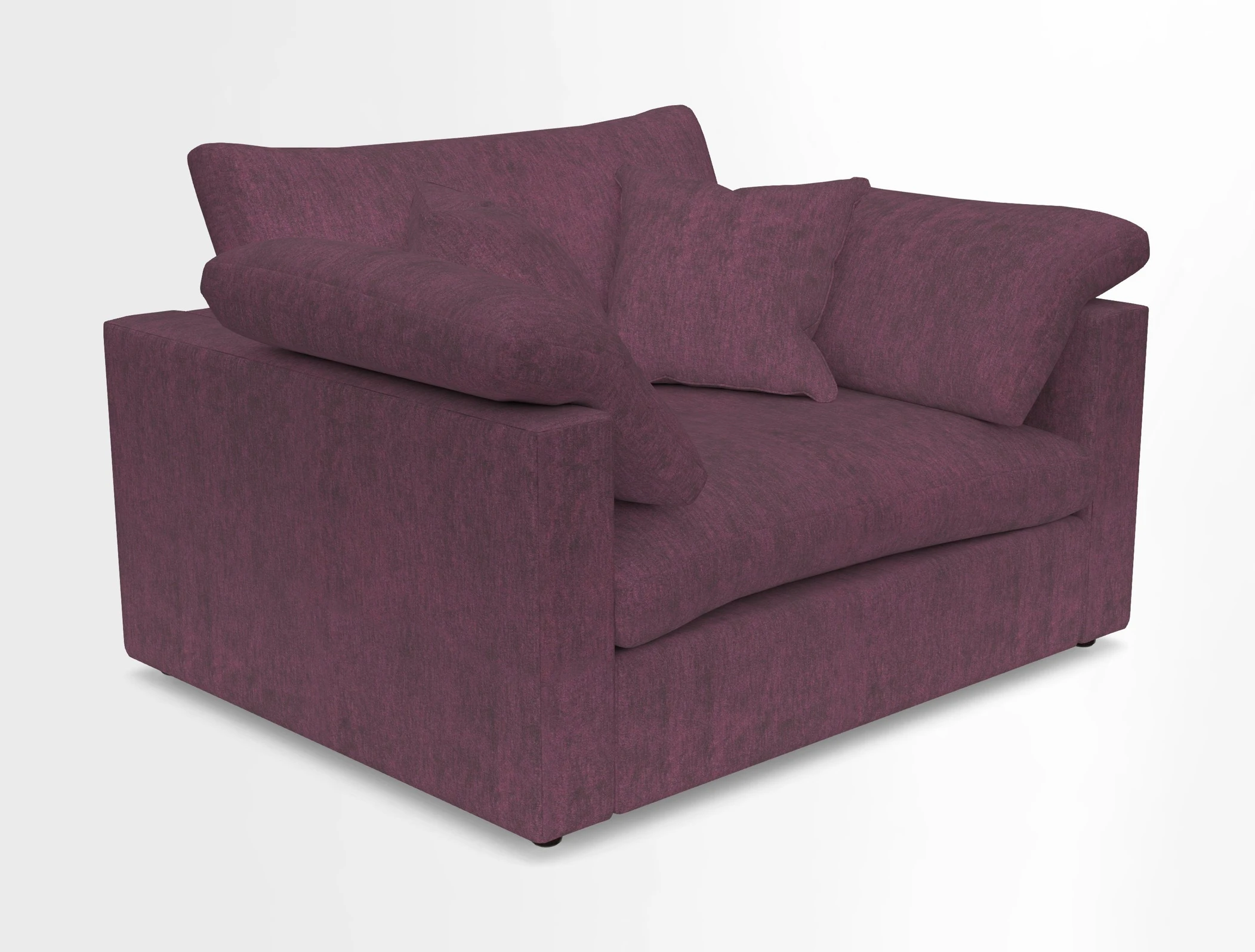 Big Softie Straight Arm Snuggler in Two Tone Plain Biscuit