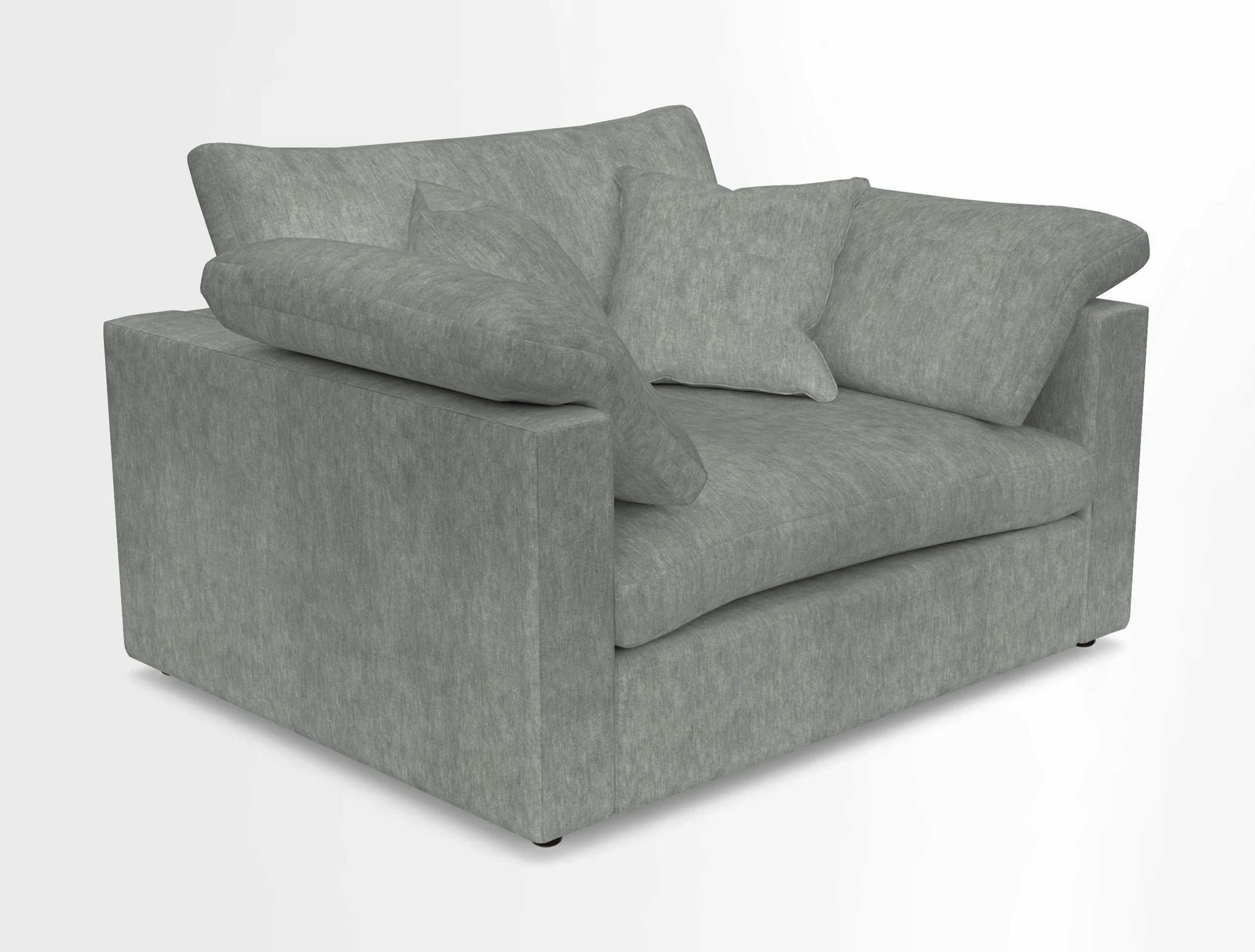 Big Softie Straight Arm Snuggler in Two Tone Plain Biscuit