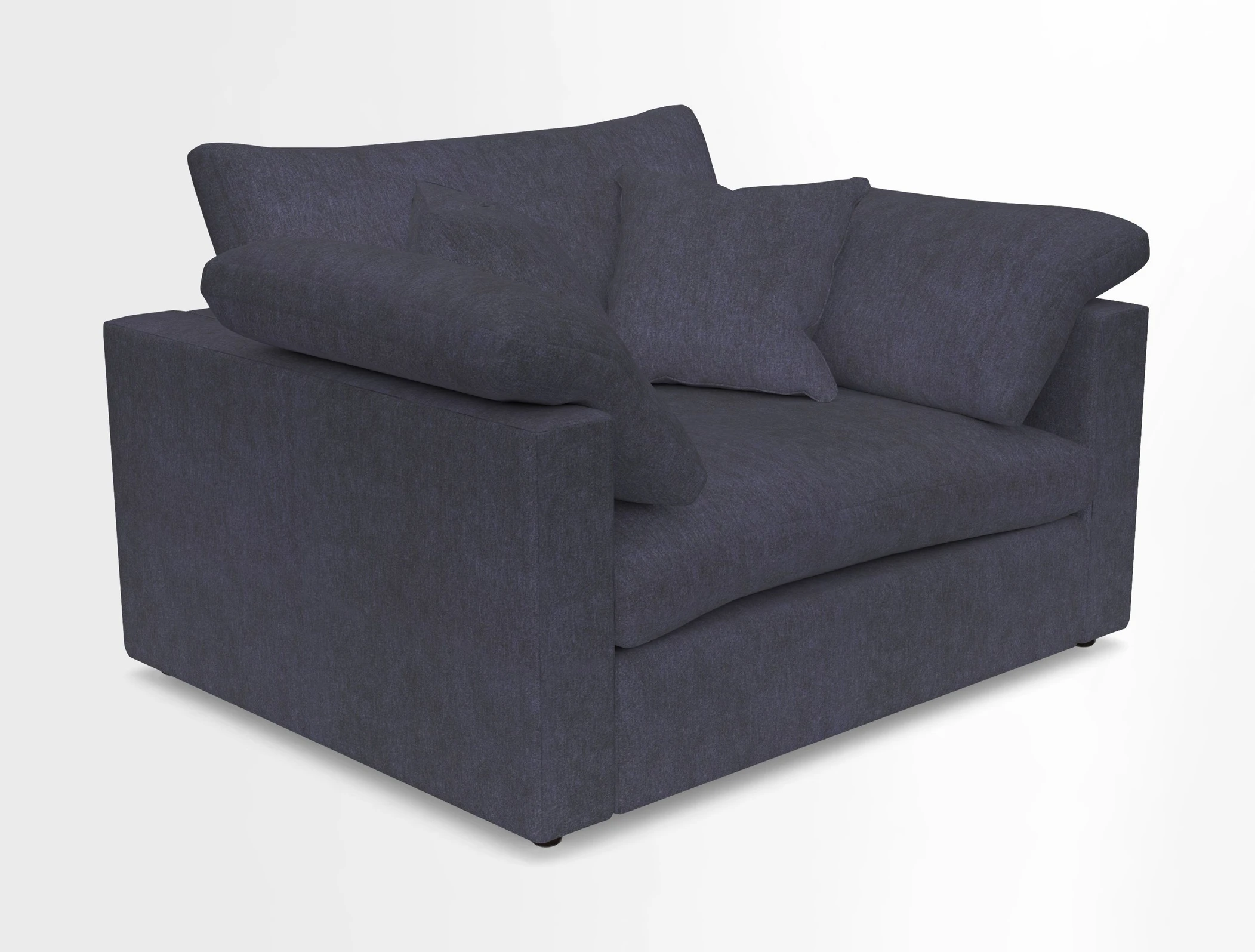 Big Softie Straight Arm Snuggler in Two Tone Plain Biscuit
