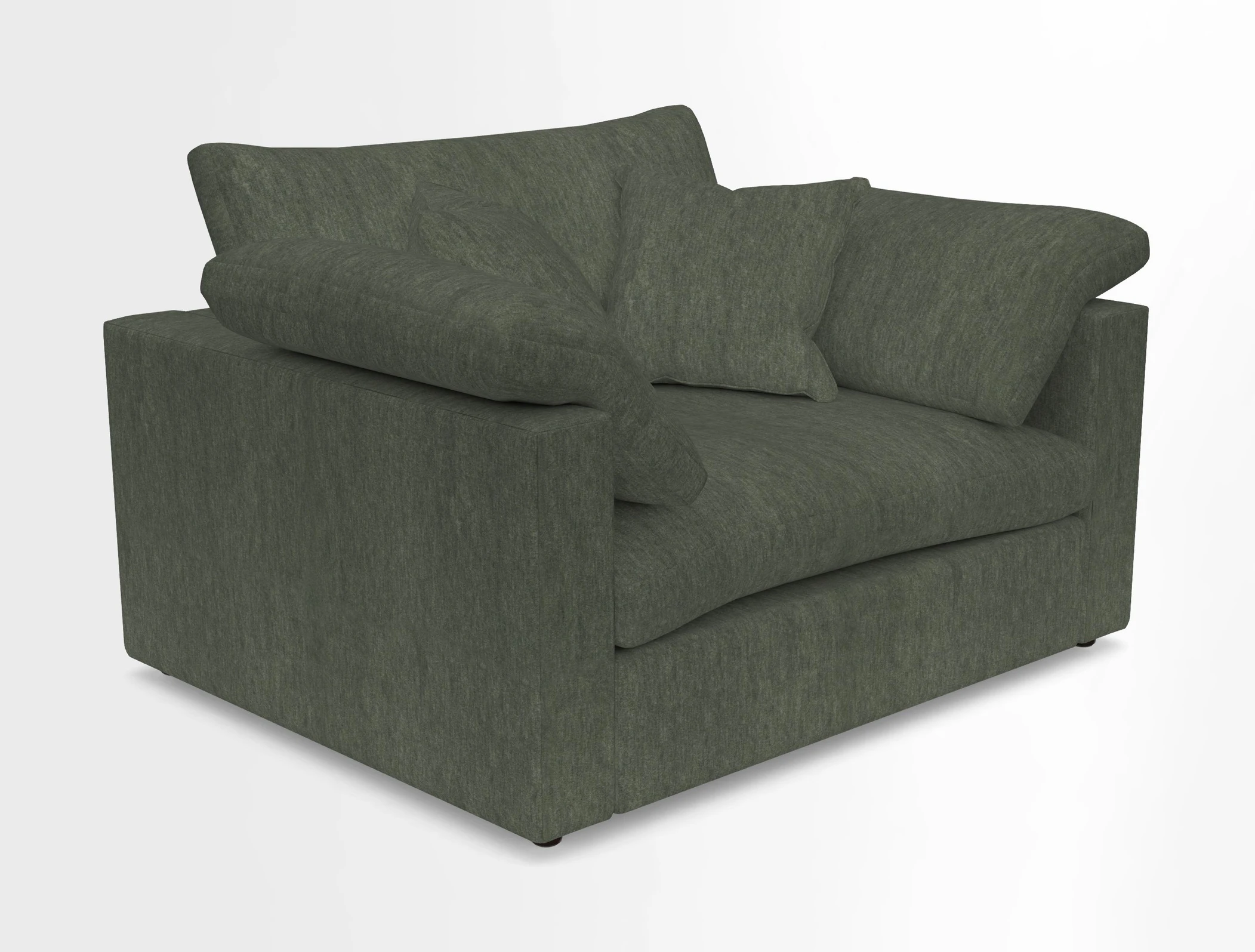 Big Softie Straight Arm Snuggler in Two Tone Plain Biscuit