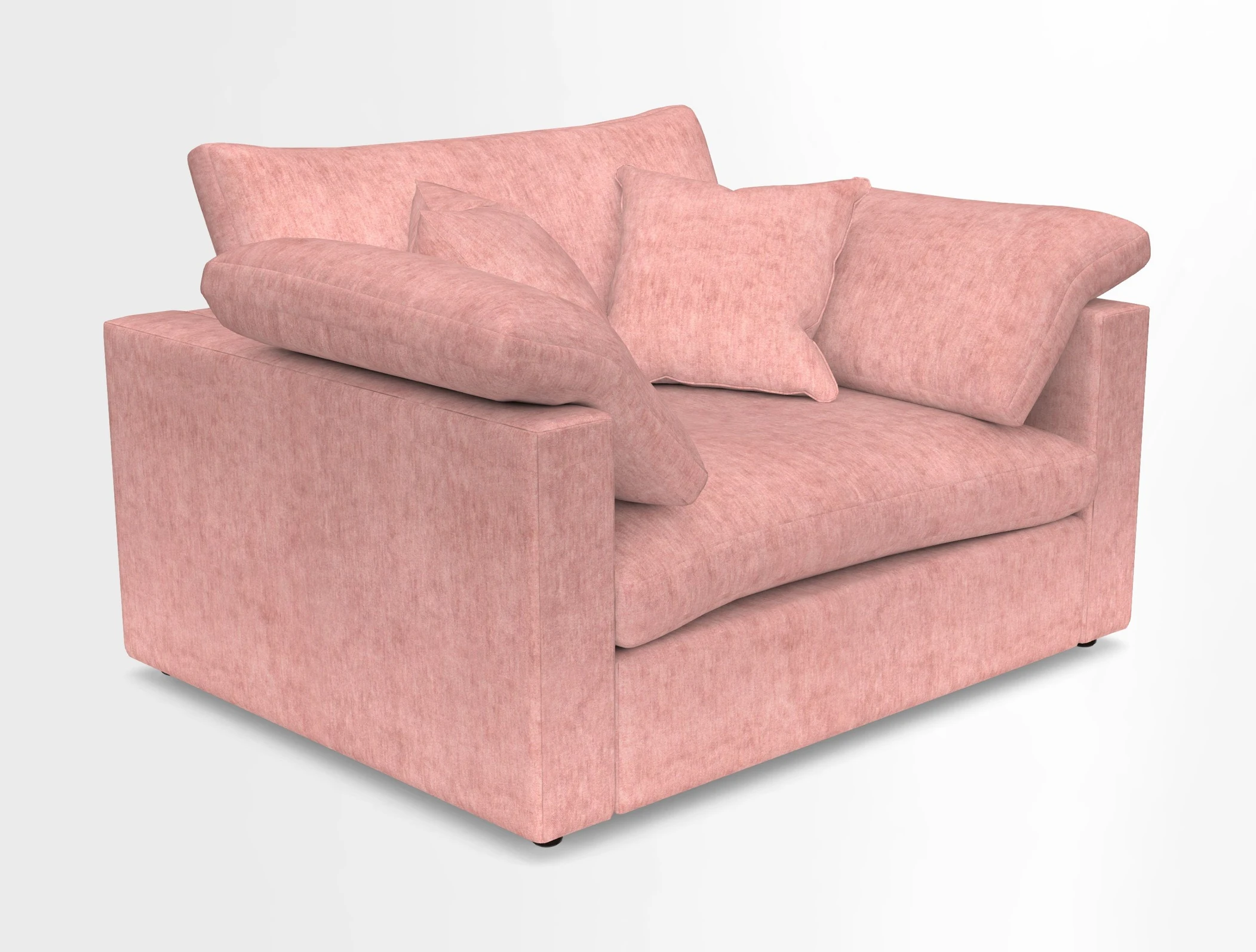 Big Softie Straight Arm Snuggler in Two Tone Plain Biscuit