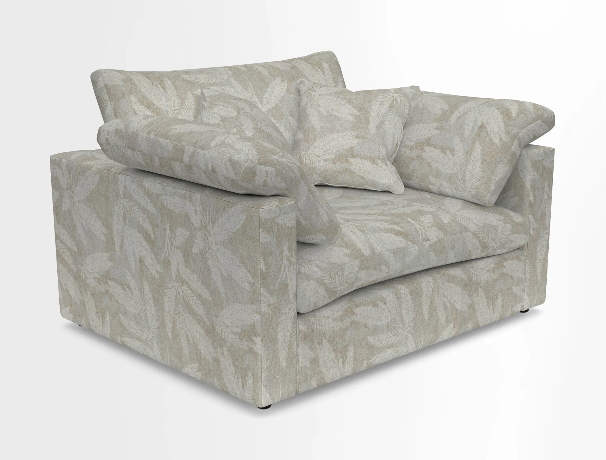 Big Softie Straight Arm Snuggler in Two Tone Plain Biscuit
