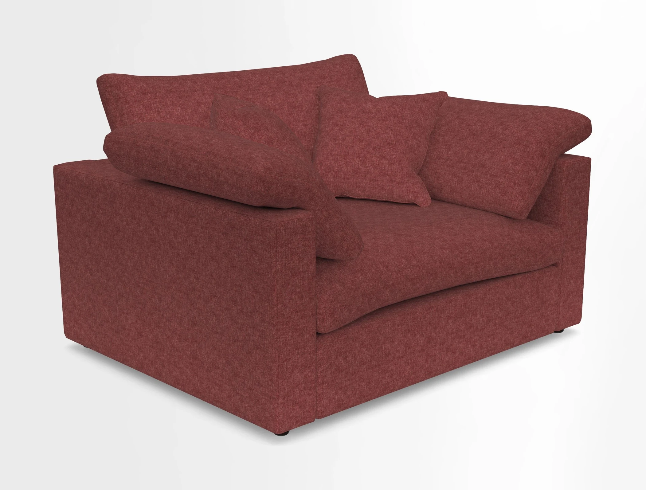 Big Softie Straight Arm Snuggler in Two Tone Plain Biscuit