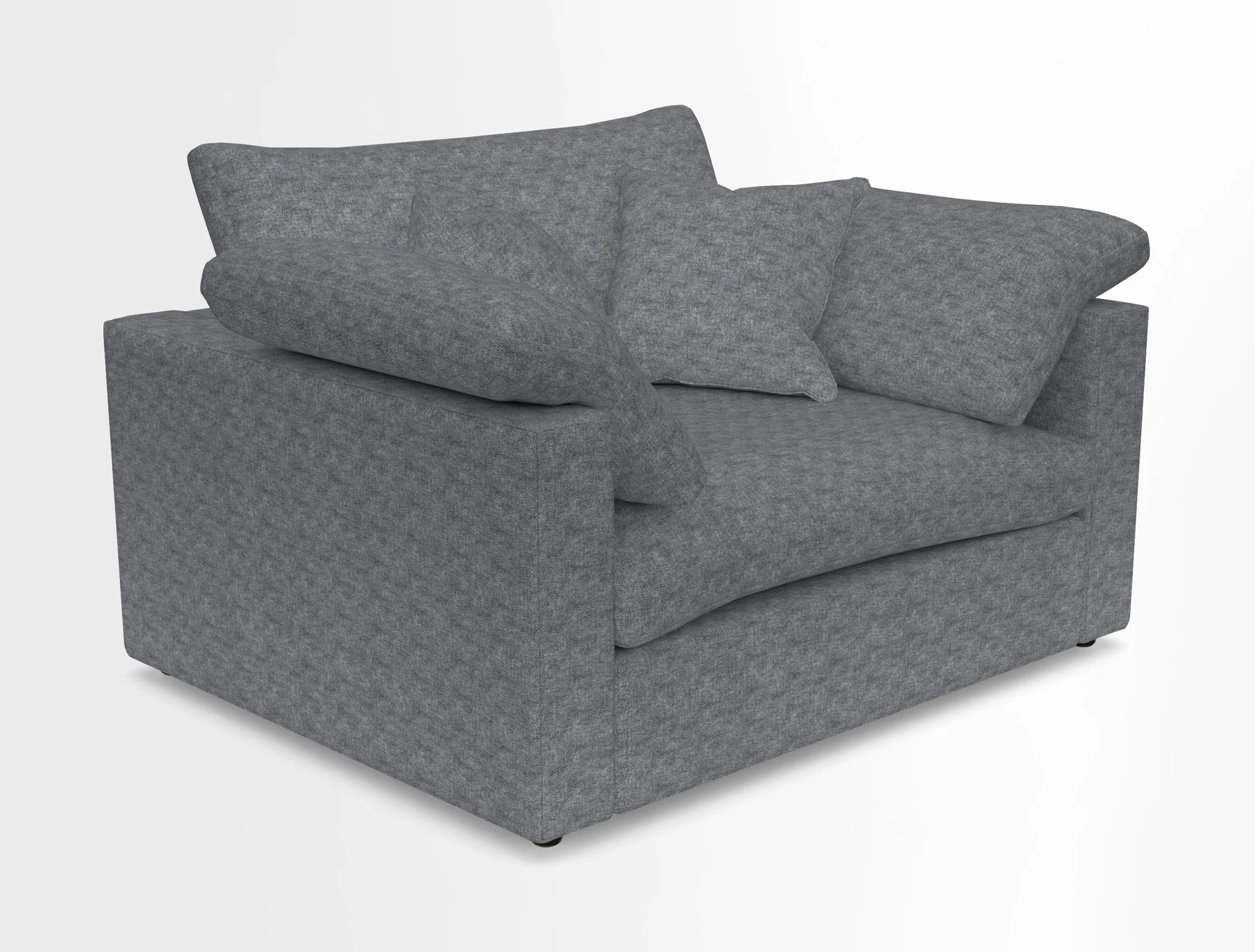 Big Softie Straight Arm Snuggler in Two Tone Plain Biscuit