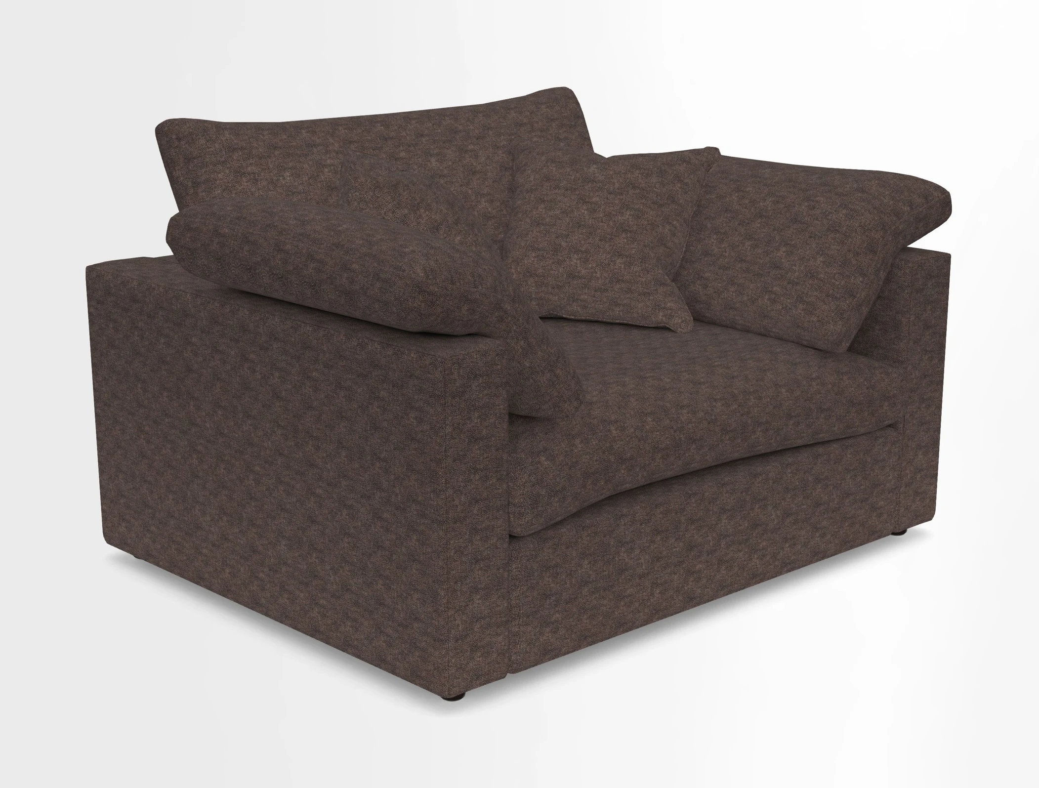 Big Softie Straight Arm Snuggler in Two Tone Plain Biscuit