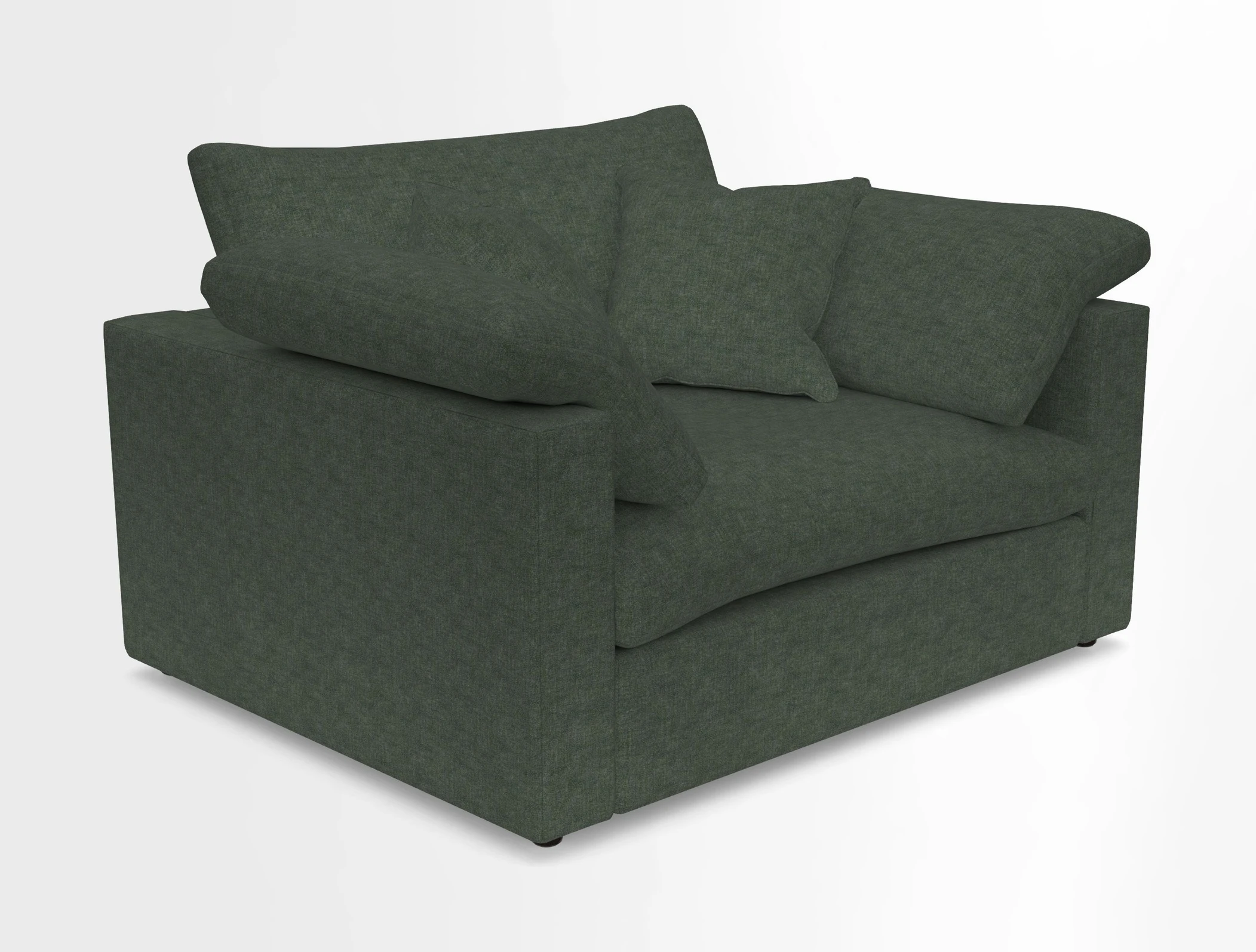 Big Softie Straight Arm Snuggler in Two Tone Plain Biscuit