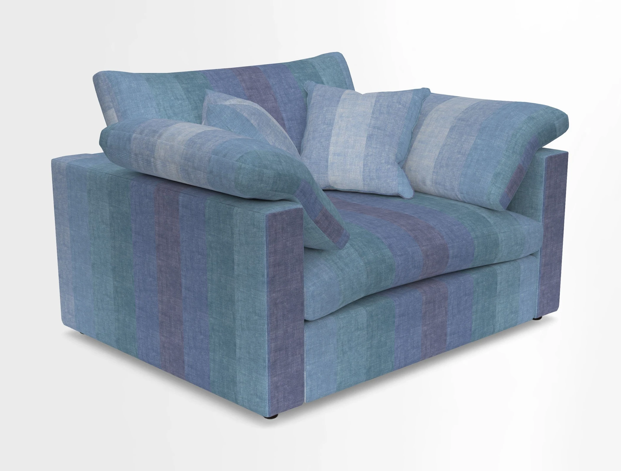 Big Softie Straight Arm Snuggler in Two Tone Plain Biscuit