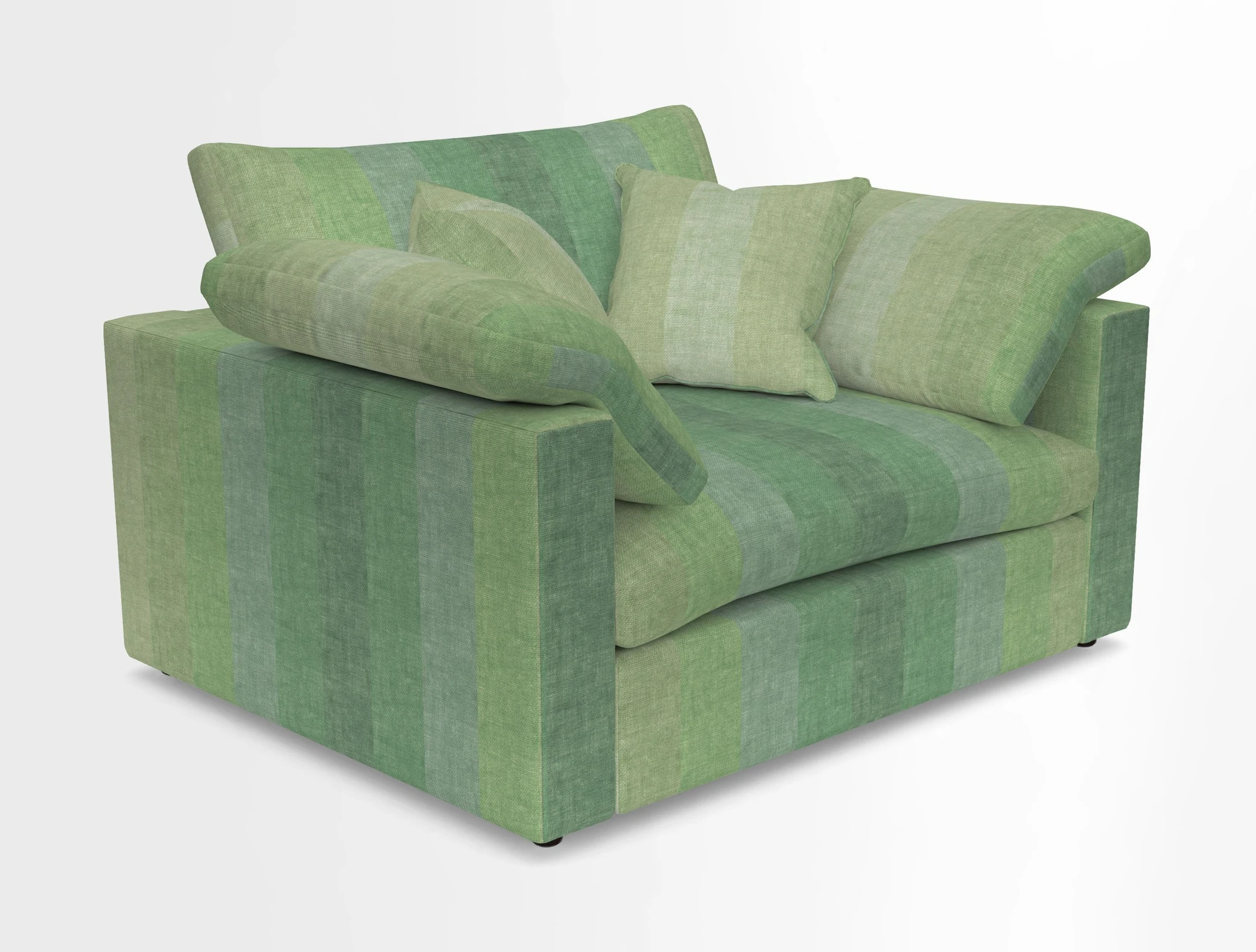 Big Softie Straight Arm Snuggler in Two Tone Plain Biscuit