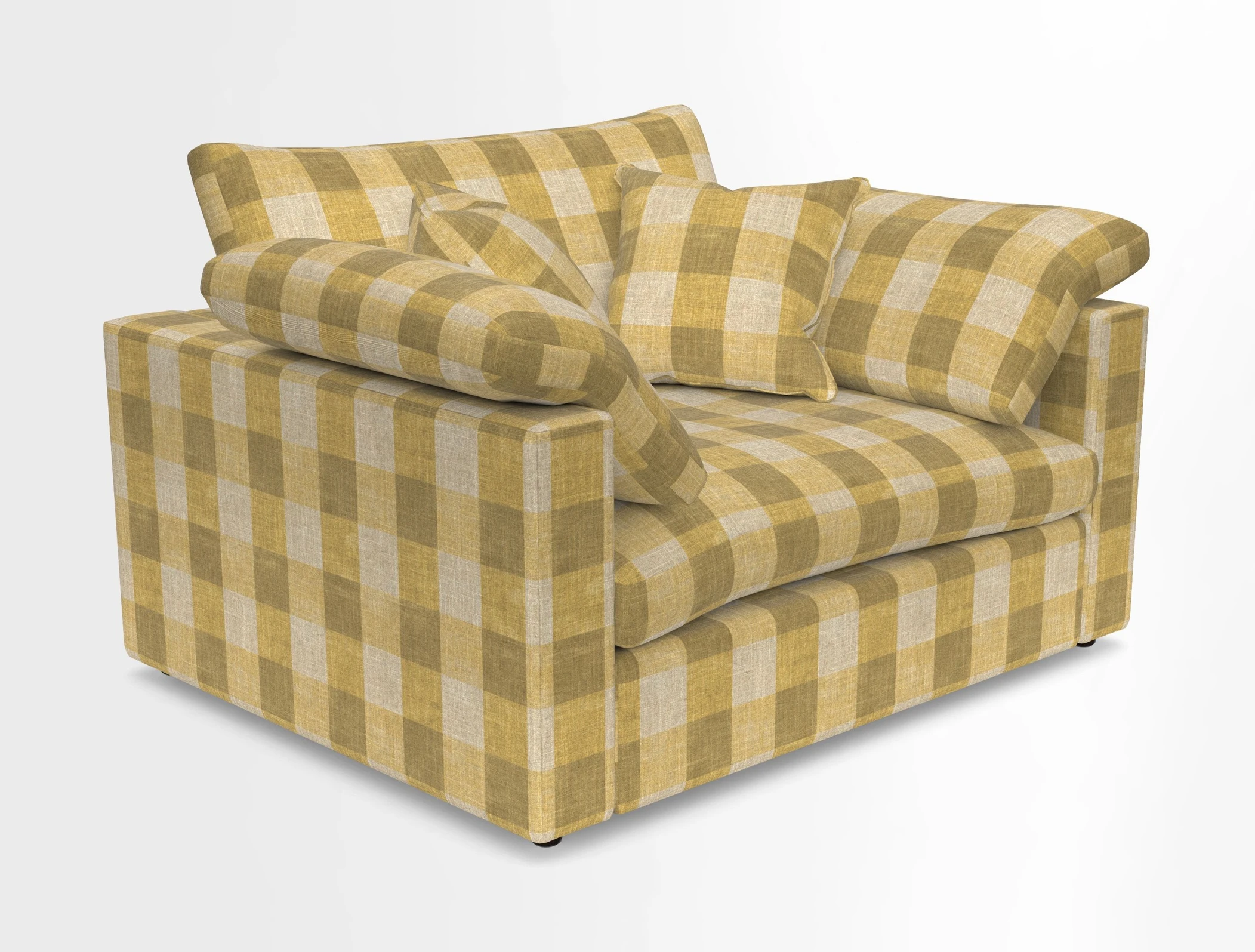 Big Softie Straight Arm Snuggler in Two Tone Plain Biscuit