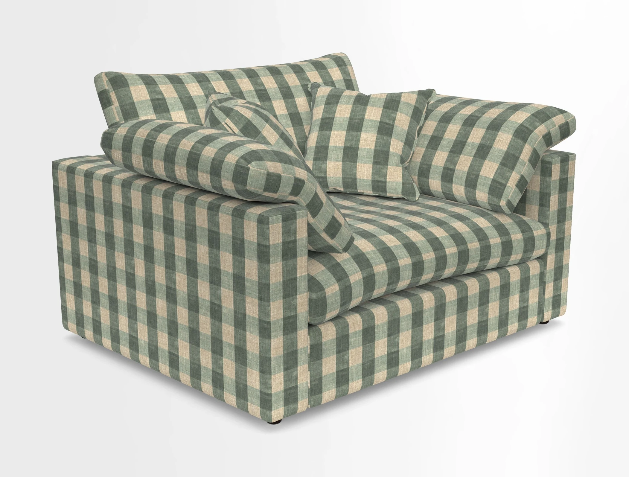 Big Softie Straight Arm Snuggler in Two Tone Plain Biscuit