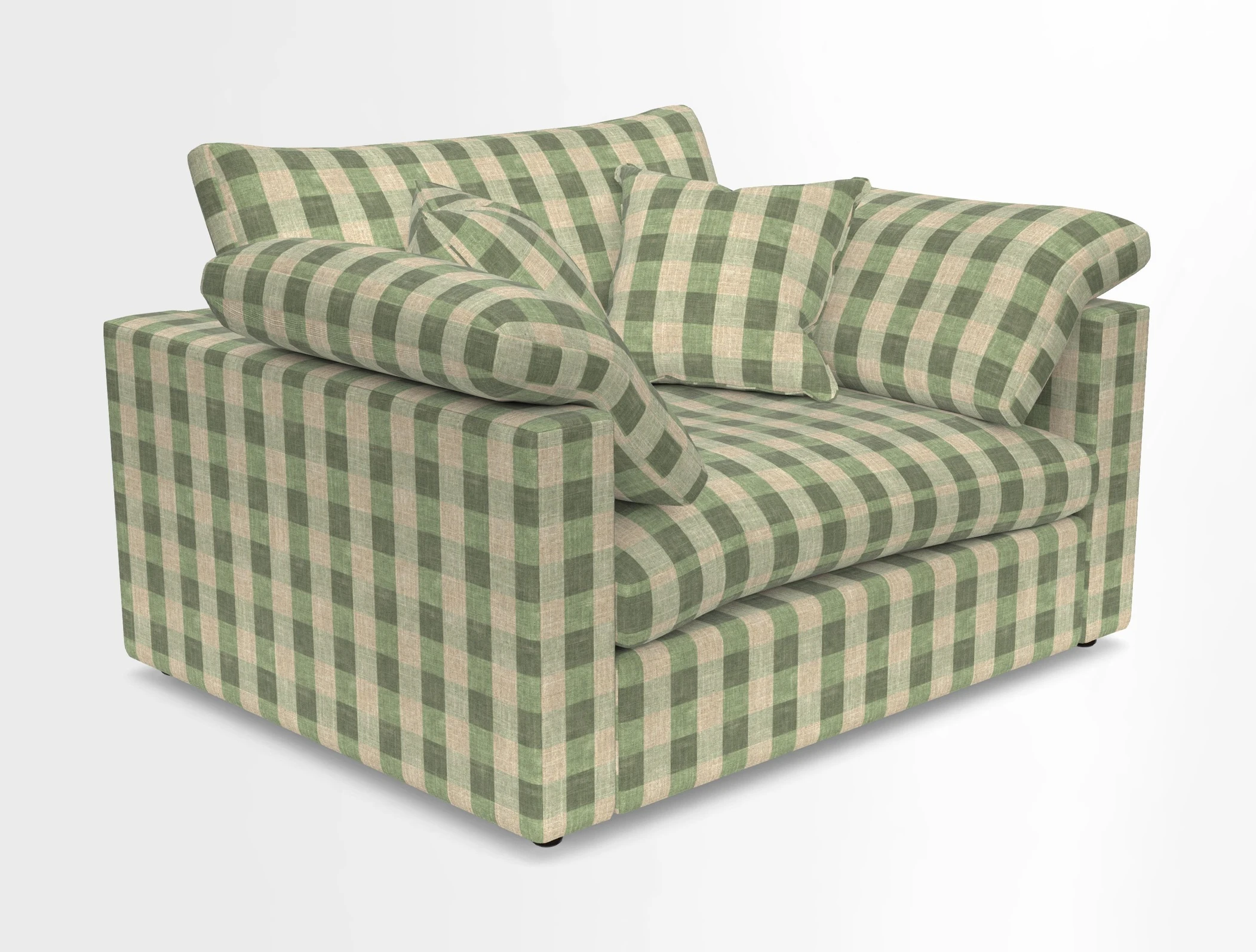 Big Softie Straight Arm Snuggler in Two Tone Plain Biscuit