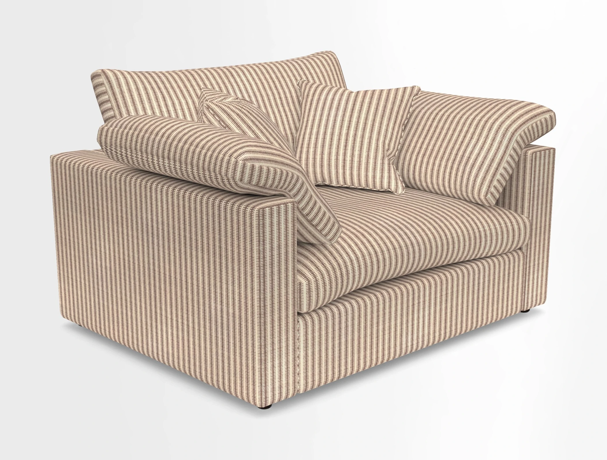 Big Softie Straight Arm Snuggler in Two Tone Plain Biscuit