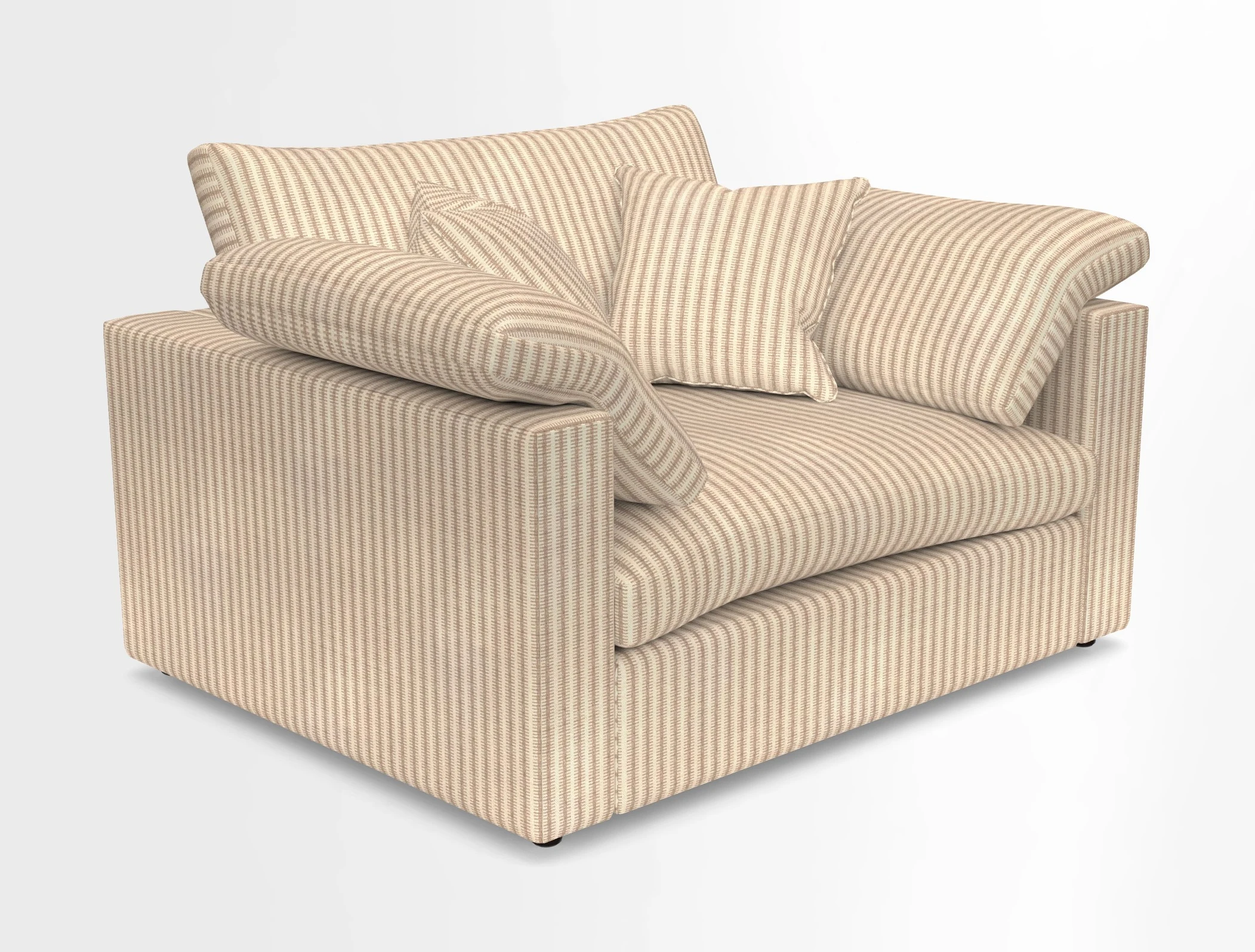 Big Softie Straight Arm Snuggler in Two Tone Plain Biscuit