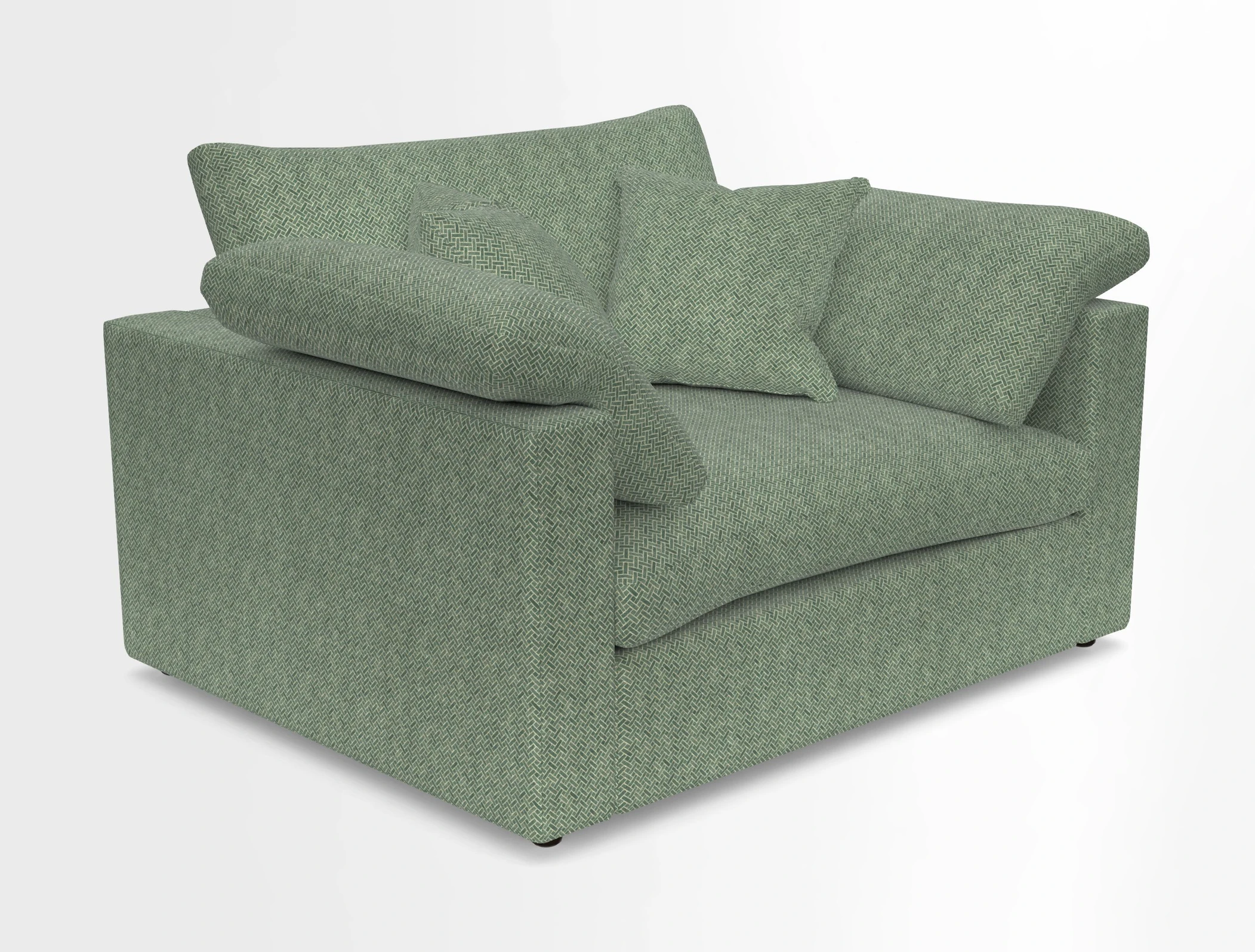 Big Softie Straight Arm Snuggler in Two Tone Plain Biscuit
