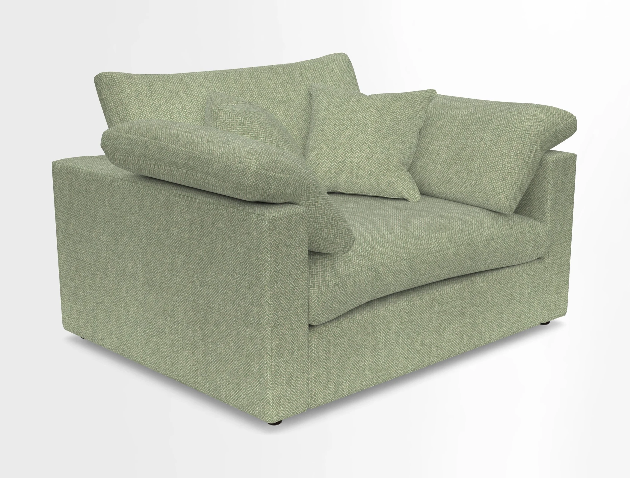 Big Softie Straight Arm Snuggler in Two Tone Plain Biscuit