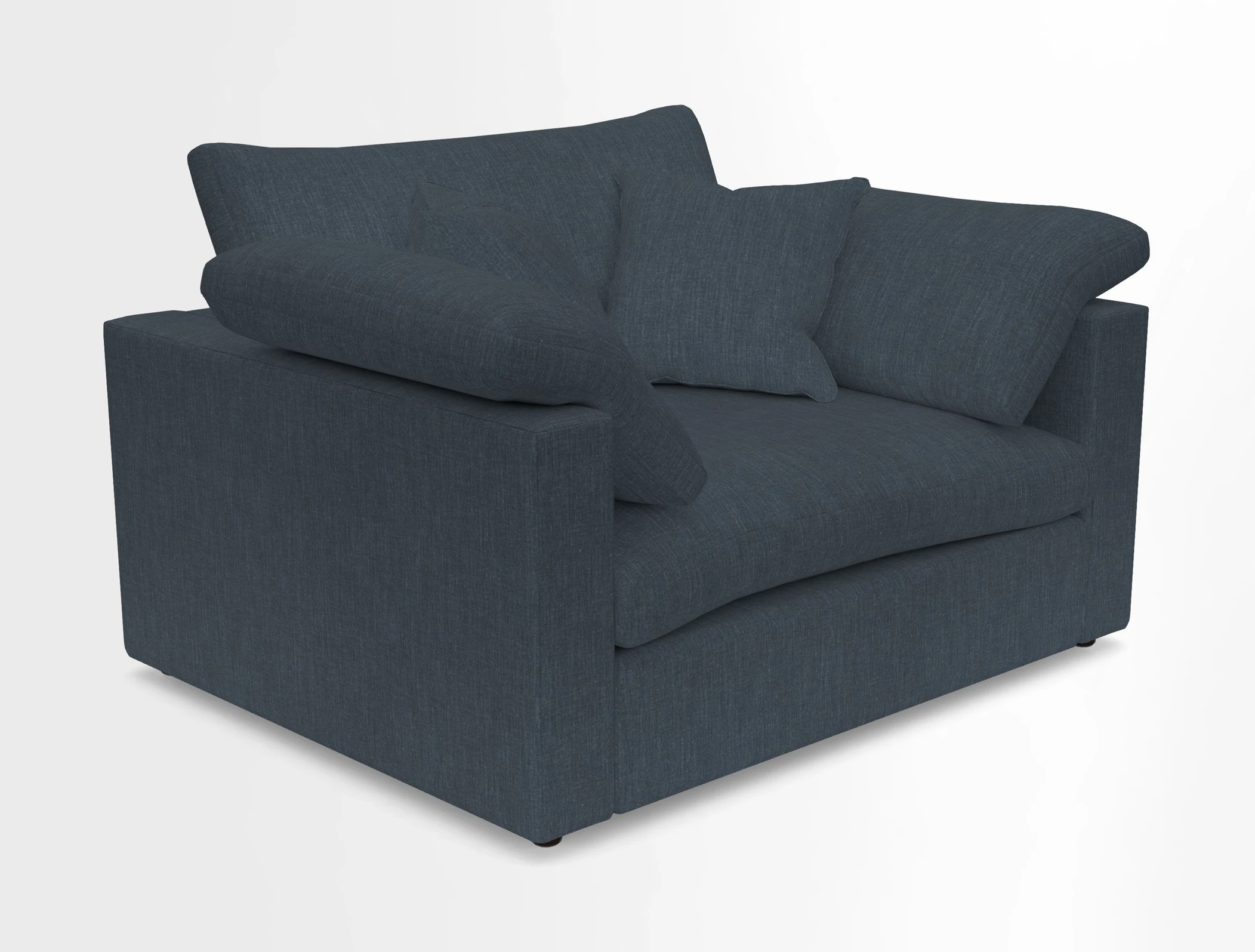 Big Softie Straight Arm Snuggler in Two Tone Plain Biscuit