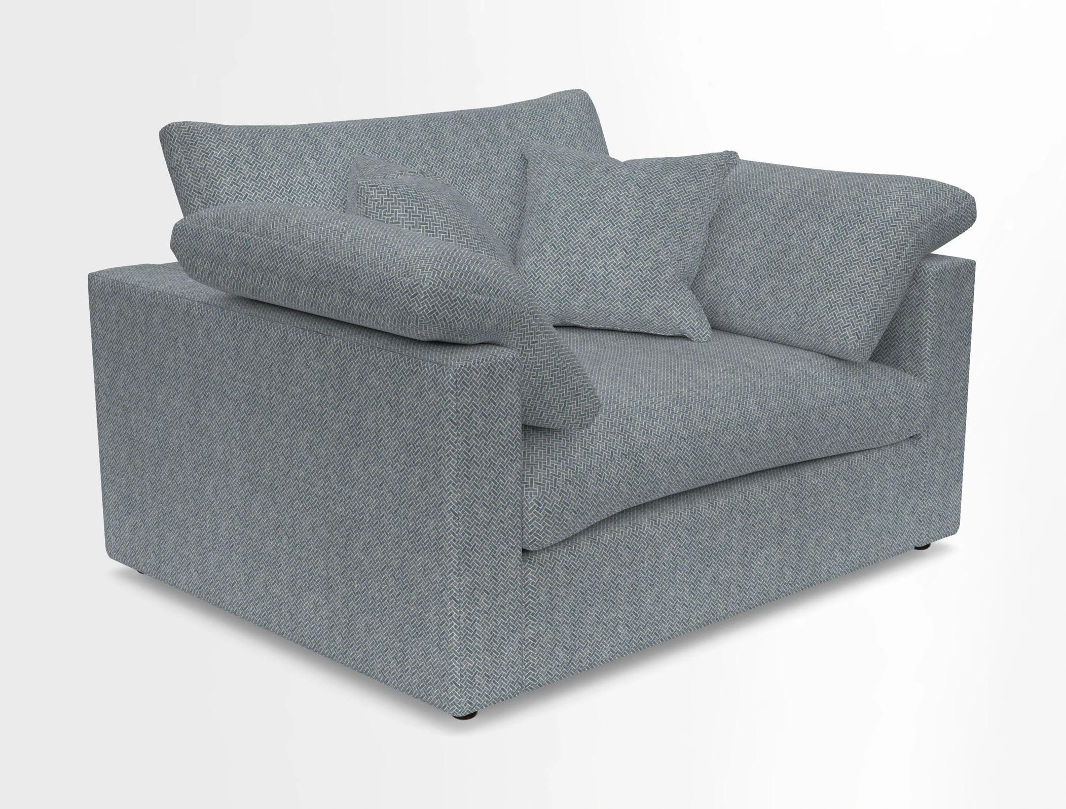 Big Softie Straight Arm Snuggler in Two Tone Plain Biscuit