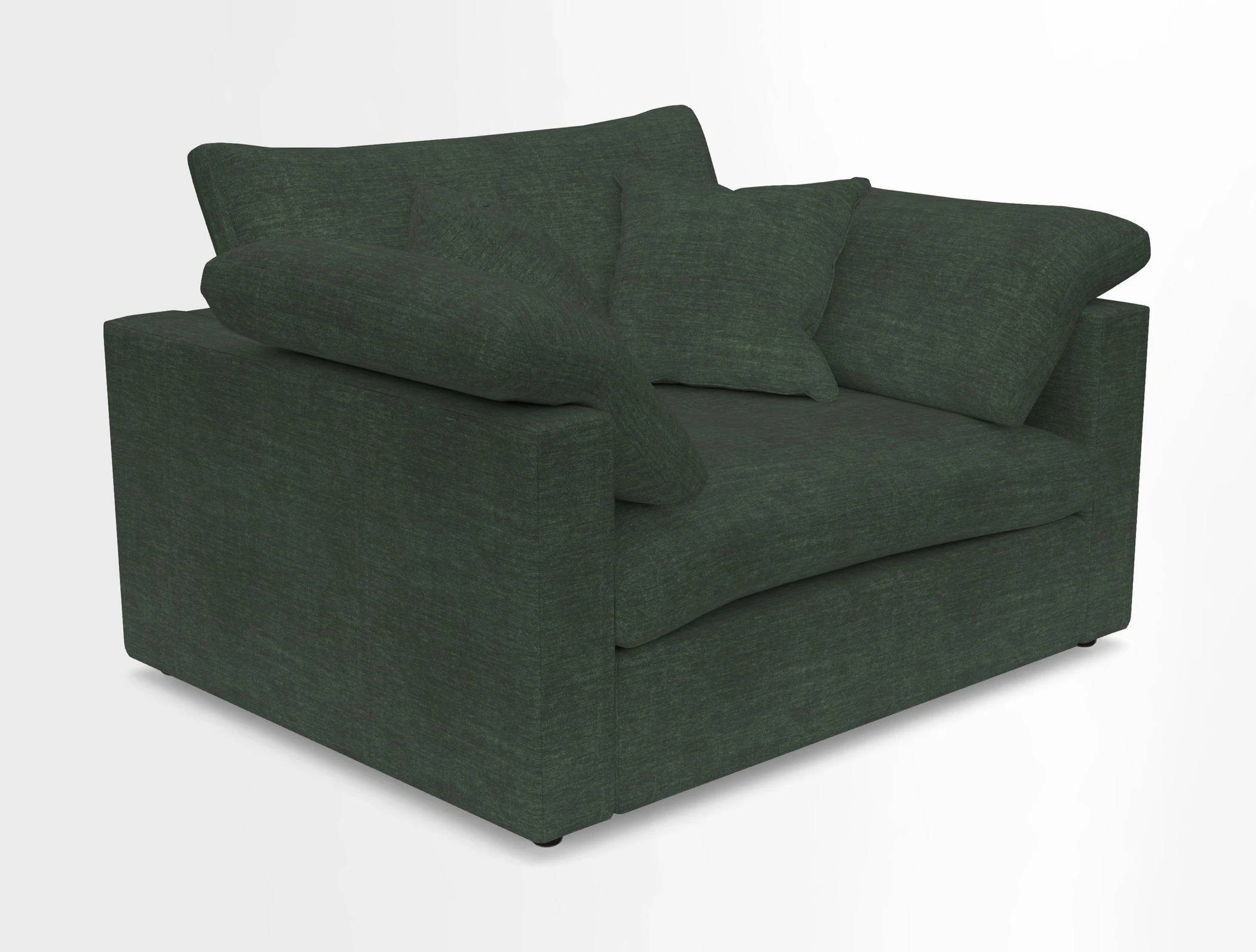 Big Softie Straight Arm Snuggler in Two Tone Plain Biscuit
