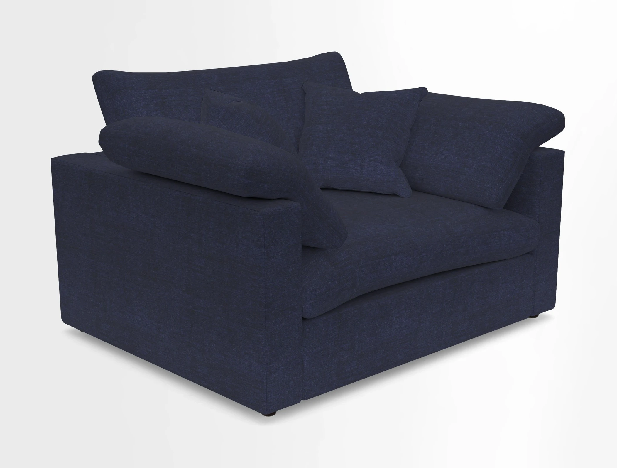 Big Softie Straight Arm Snuggler in Two Tone Plain Biscuit
