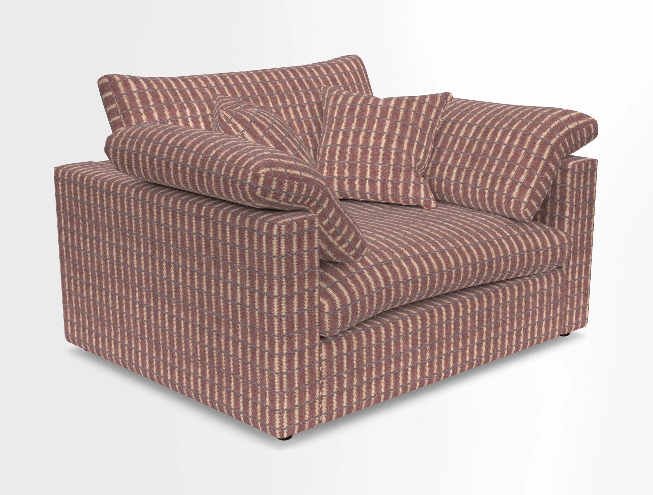 Big Softie Straight Arm Snuggler in Two Tone Plain Biscuit