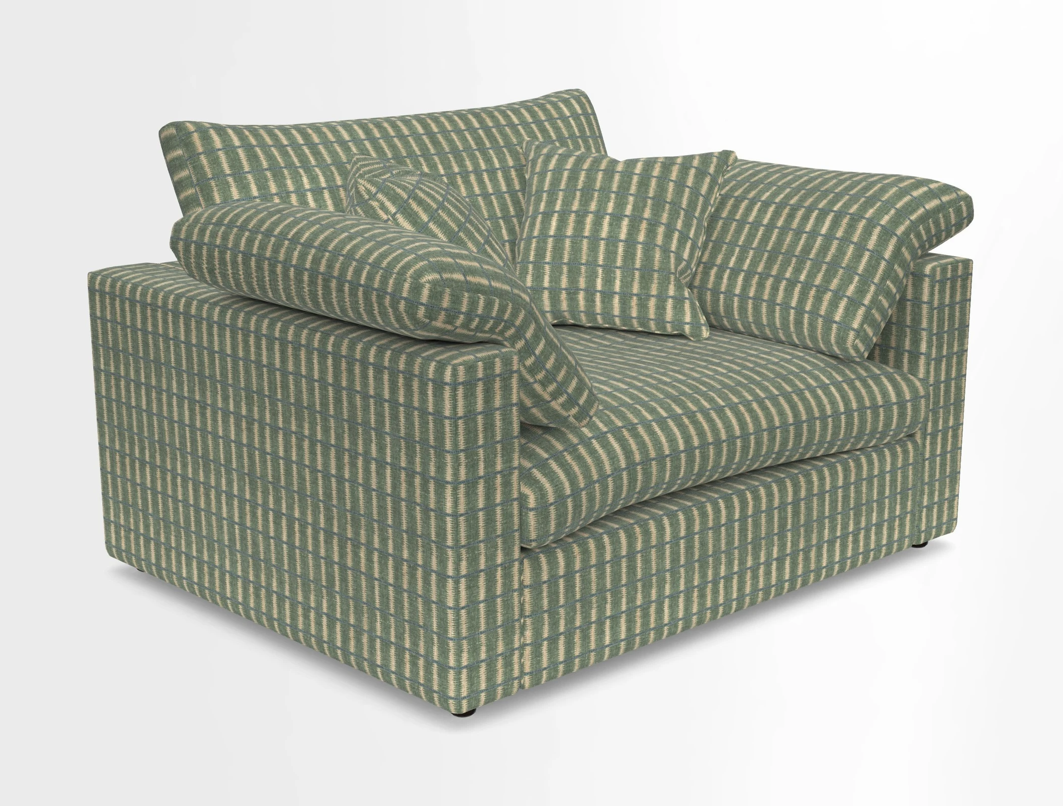 Big Softie Straight Arm Snuggler in Two Tone Plain Biscuit