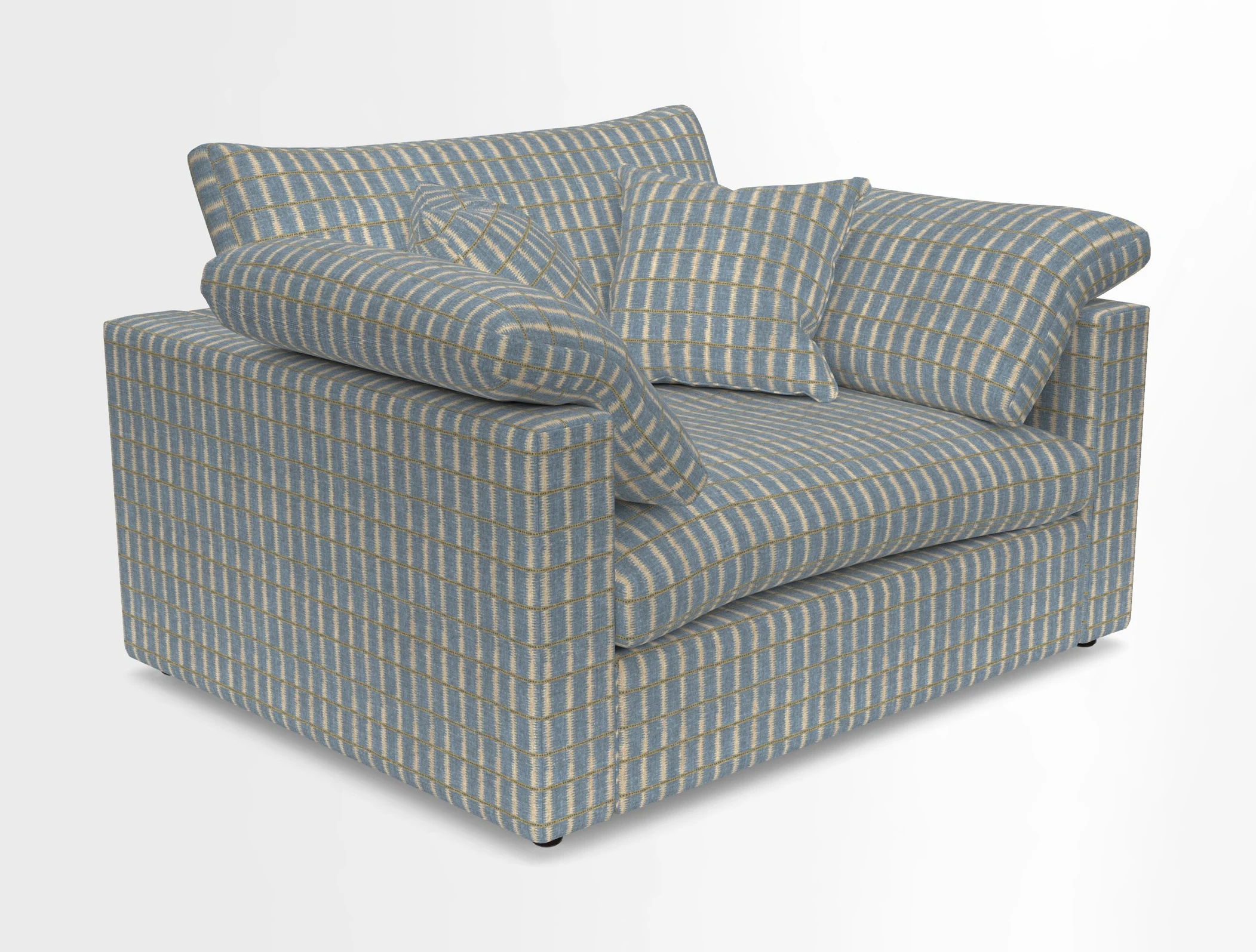 Big Softie Straight Arm Snuggler in Two Tone Plain Biscuit