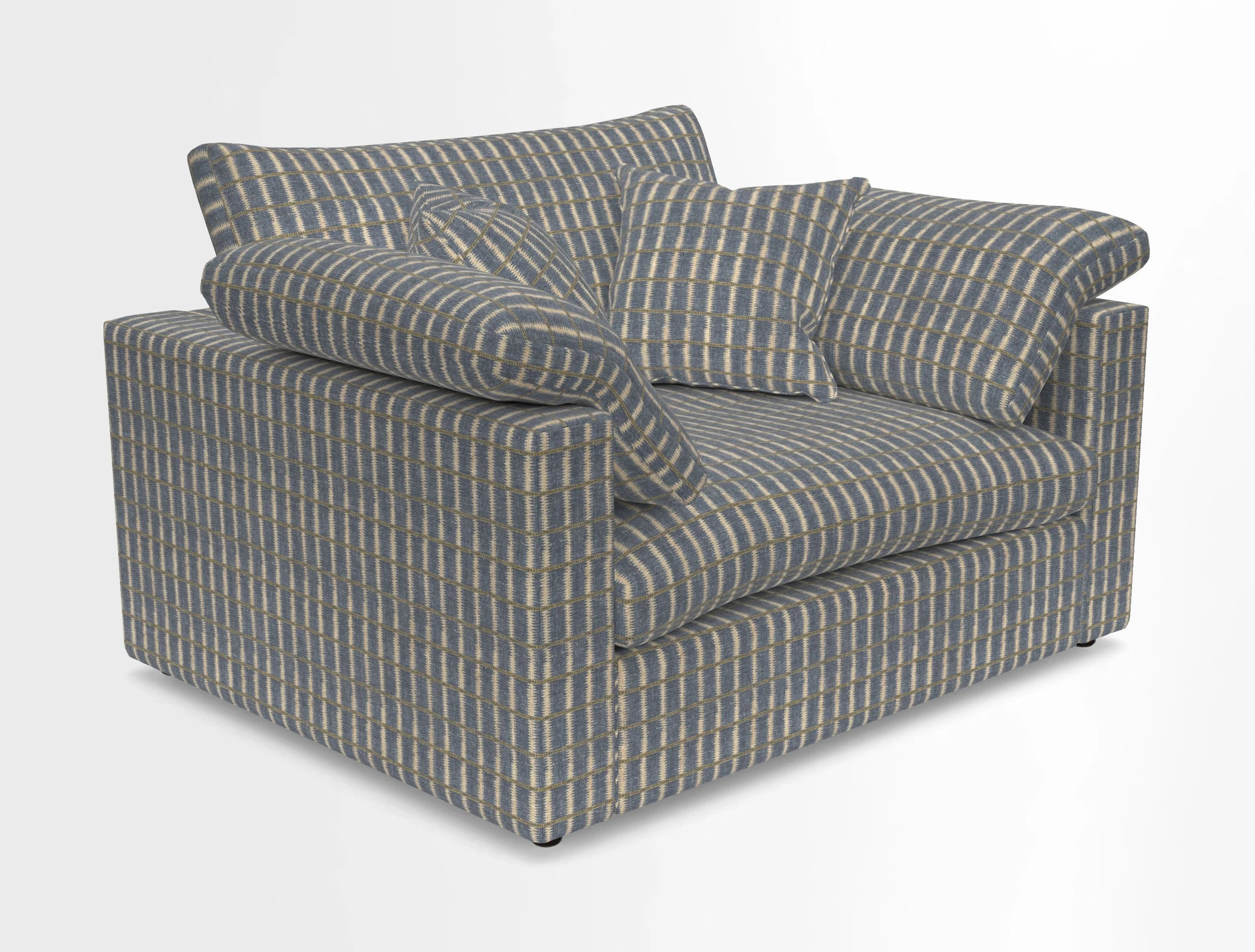 Big Softie Straight Arm Snuggler in Two Tone Plain Biscuit