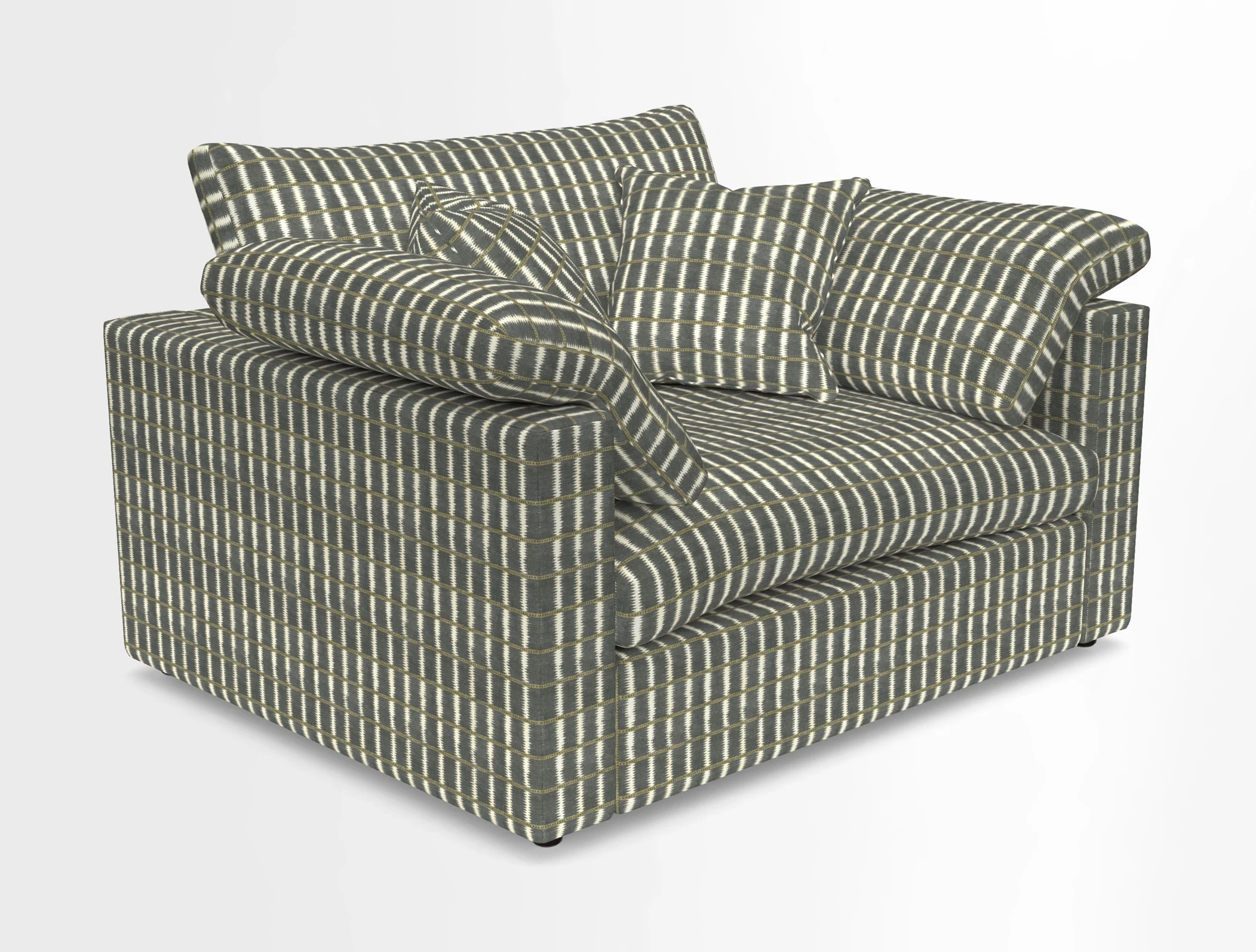 Big Softie Straight Arm Snuggler in Two Tone Plain Biscuit