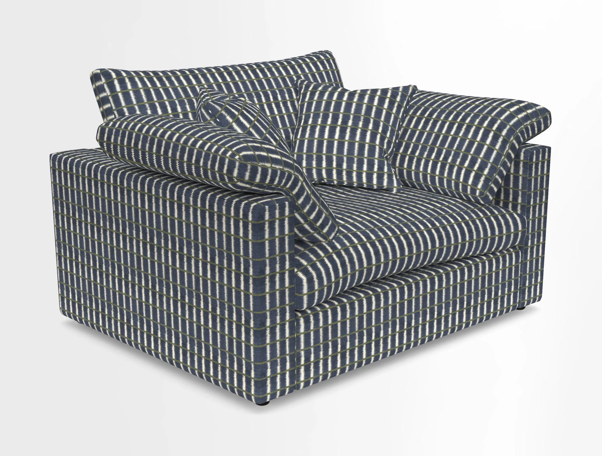 Big Softie Straight Arm Snuggler in Two Tone Plain Biscuit