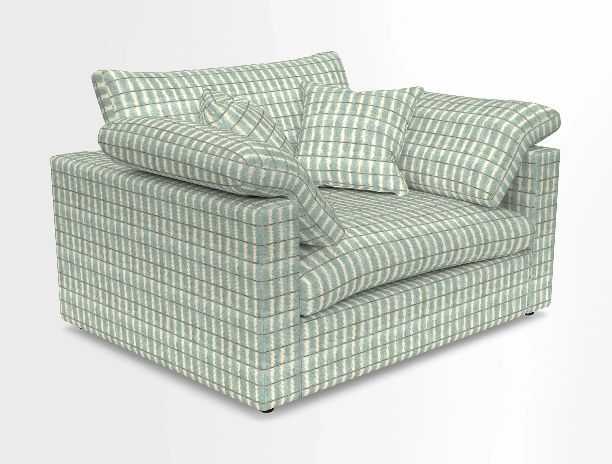 Big Softie Straight Arm Snuggler in Two Tone Plain Biscuit