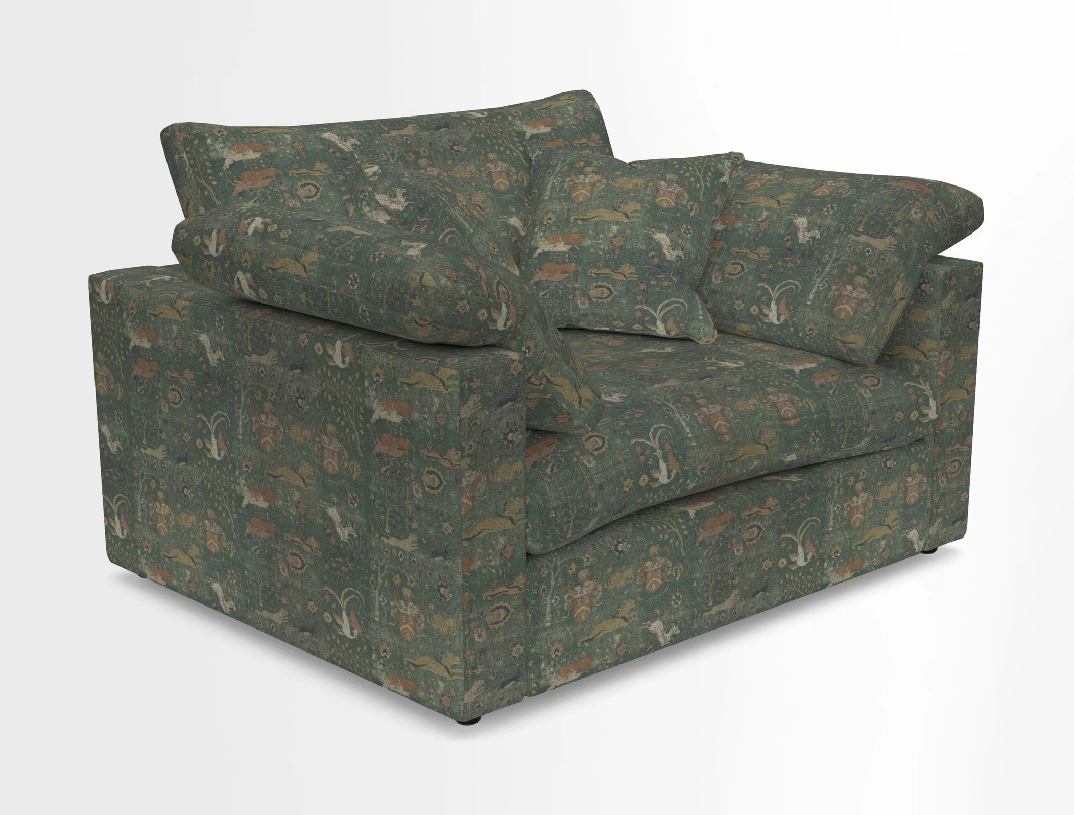 Big Softie Straight Arm Snuggler in Two Tone Plain Biscuit