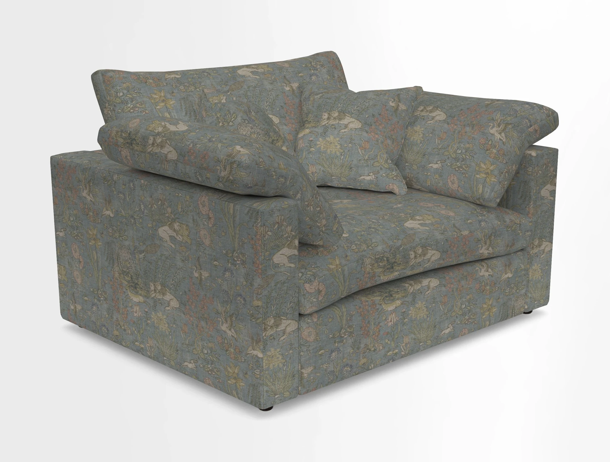 Big Softie Straight Arm Snuggler in Two Tone Plain Biscuit