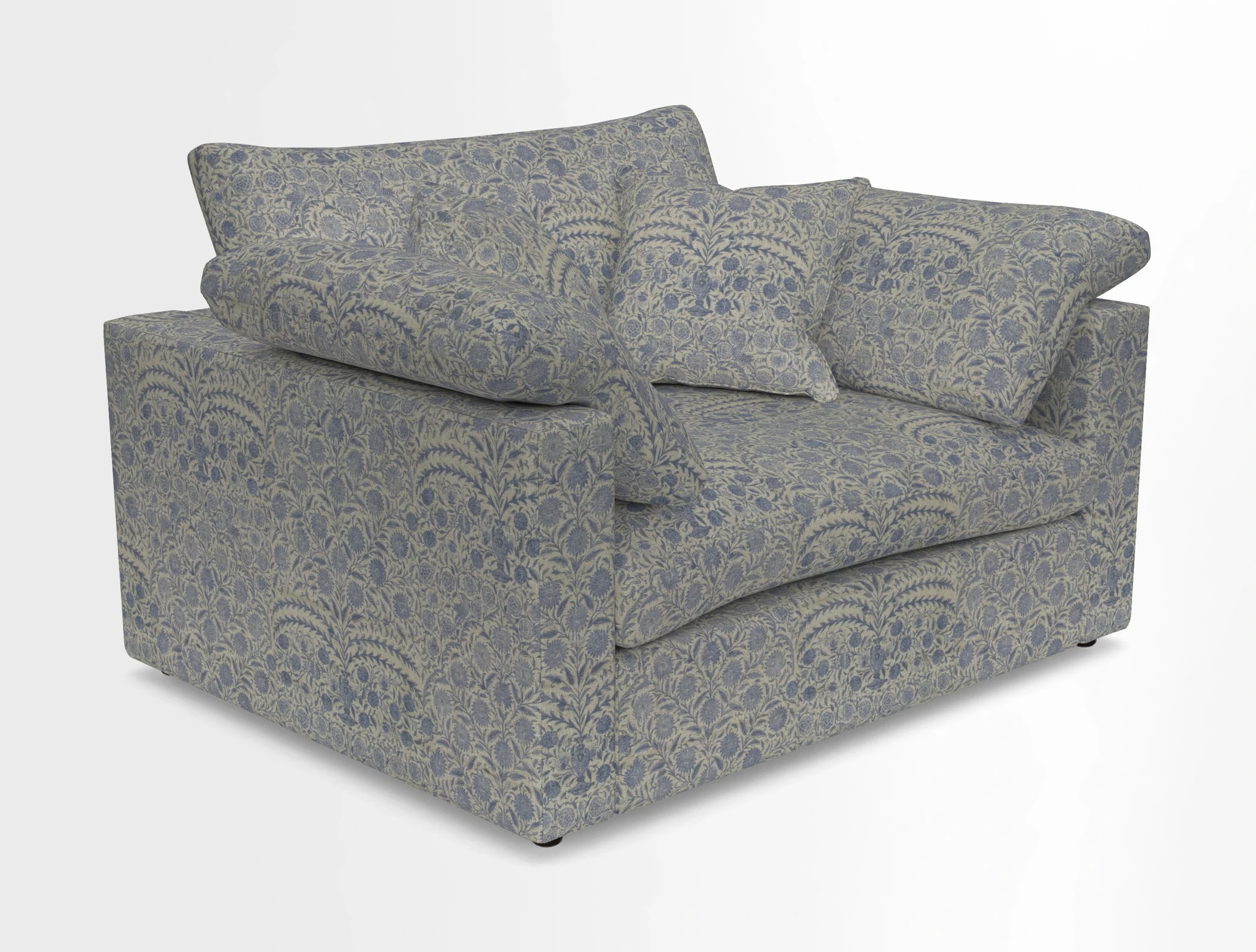 Big Softie Straight Arm Snuggler in Two Tone Plain Biscuit