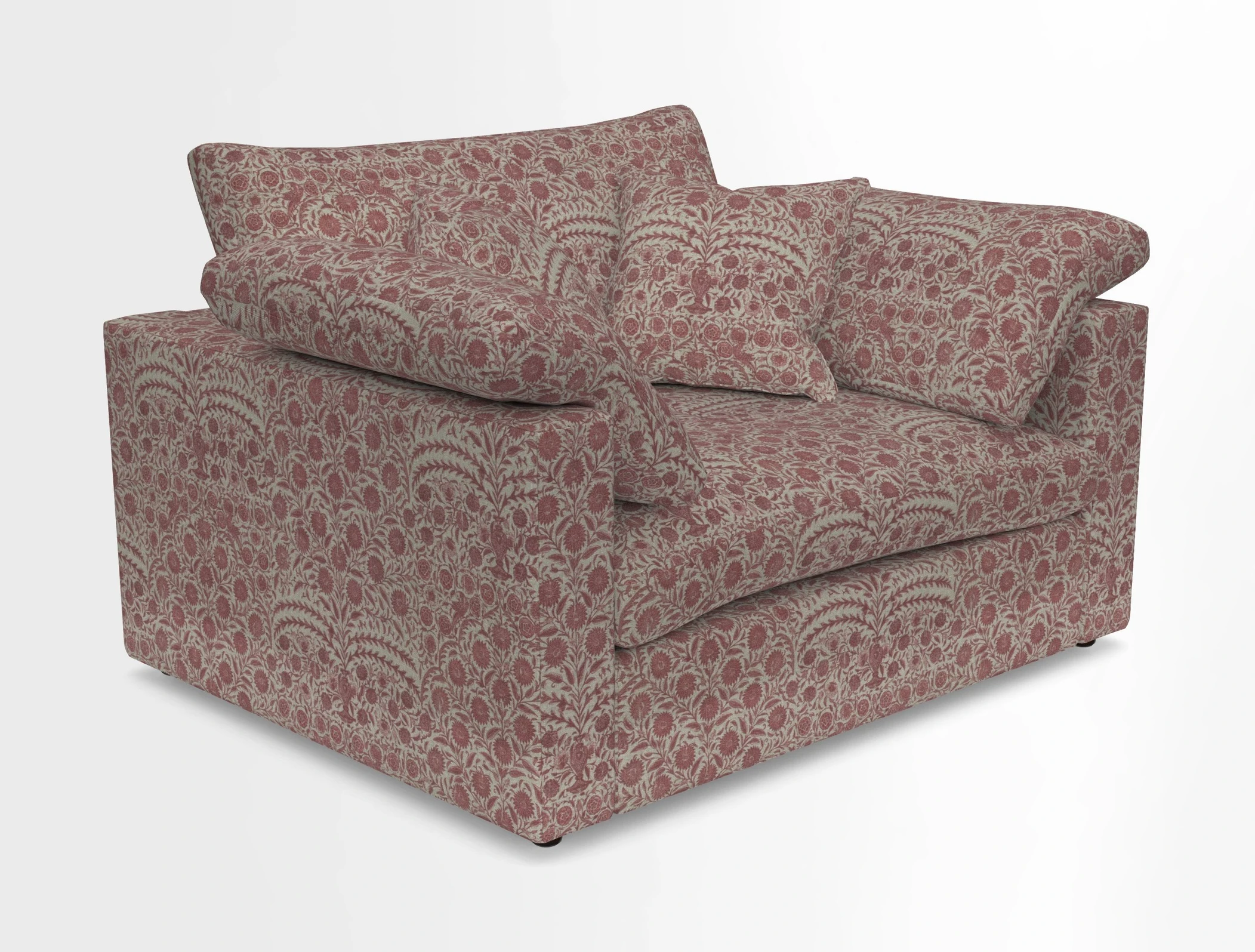 Big Softie Straight Arm Snuggler in Two Tone Plain Biscuit
