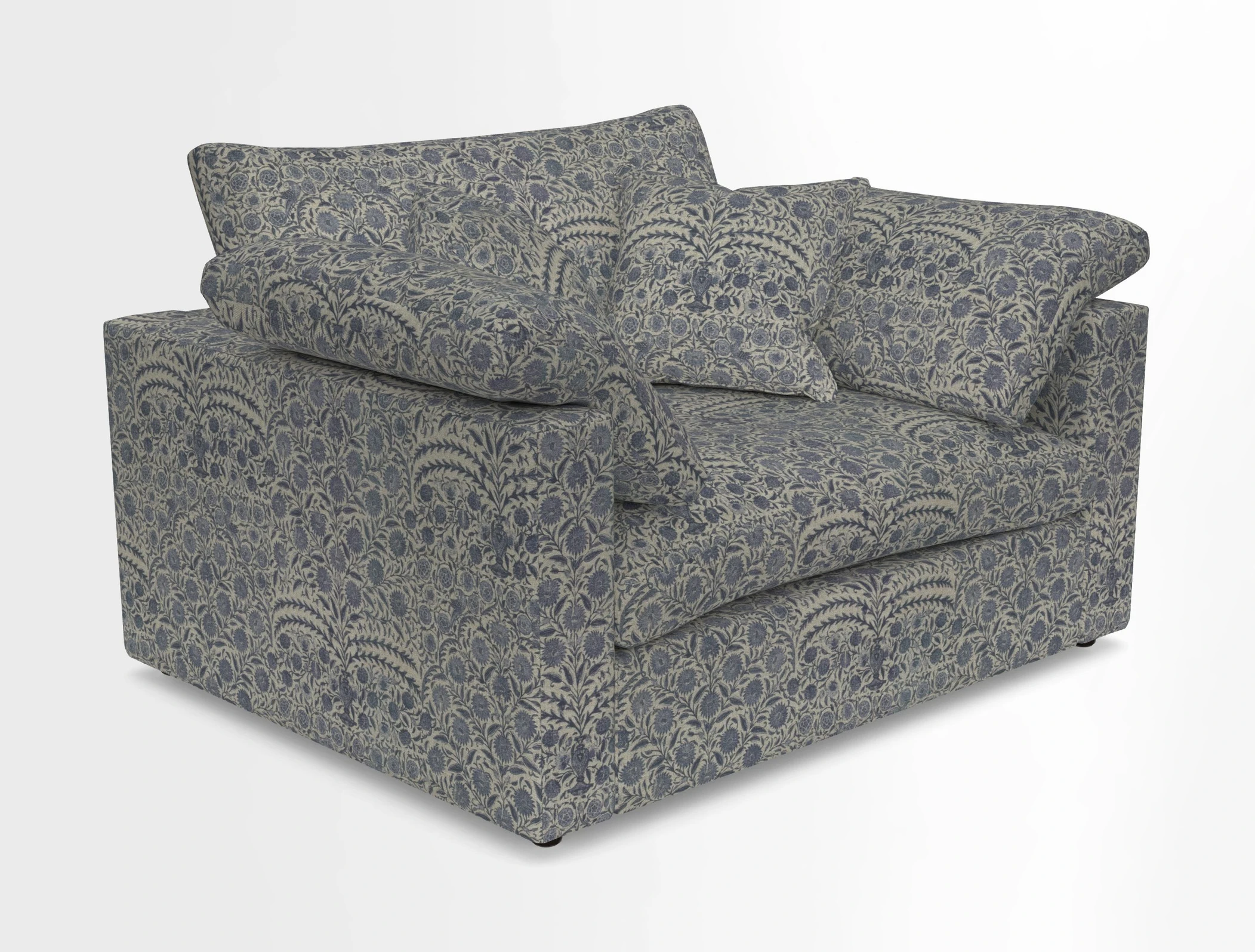 Big Softie Straight Arm Snuggler in Two Tone Plain Biscuit