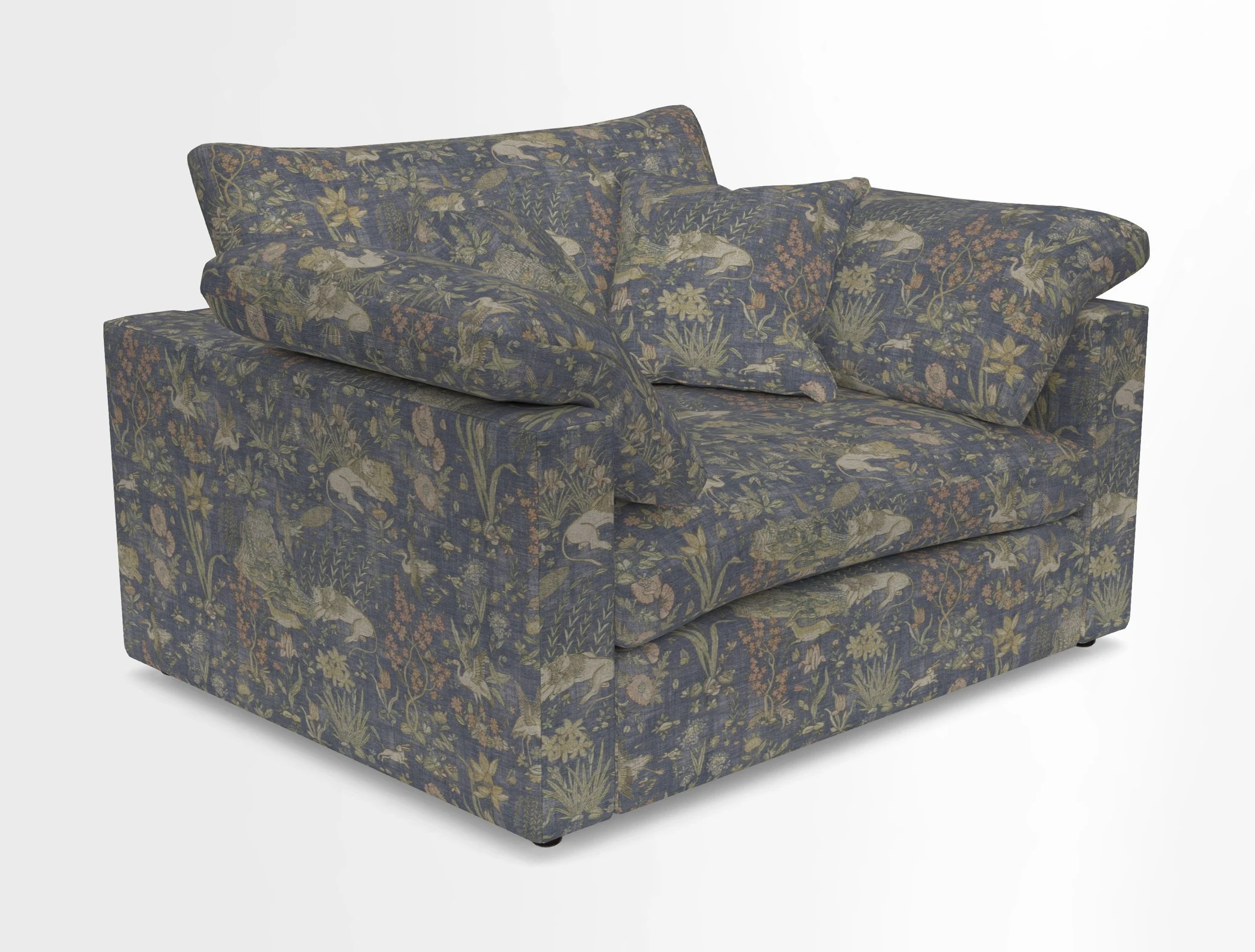 Big Softie Straight Arm Snuggler in Two Tone Plain Biscuit