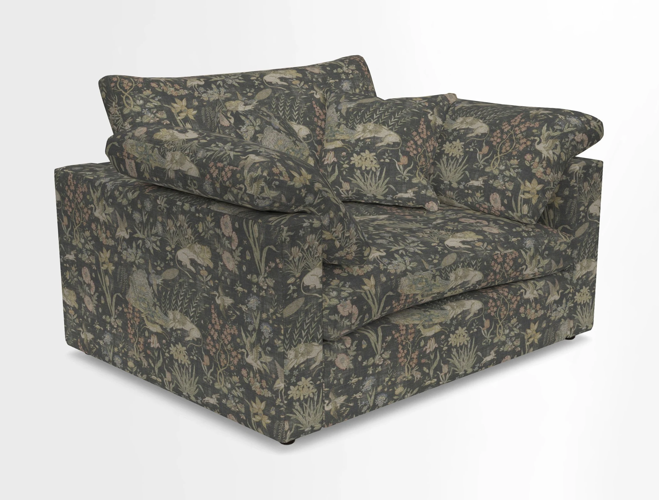 Big Softie Straight Arm Snuggler in Two Tone Plain Biscuit