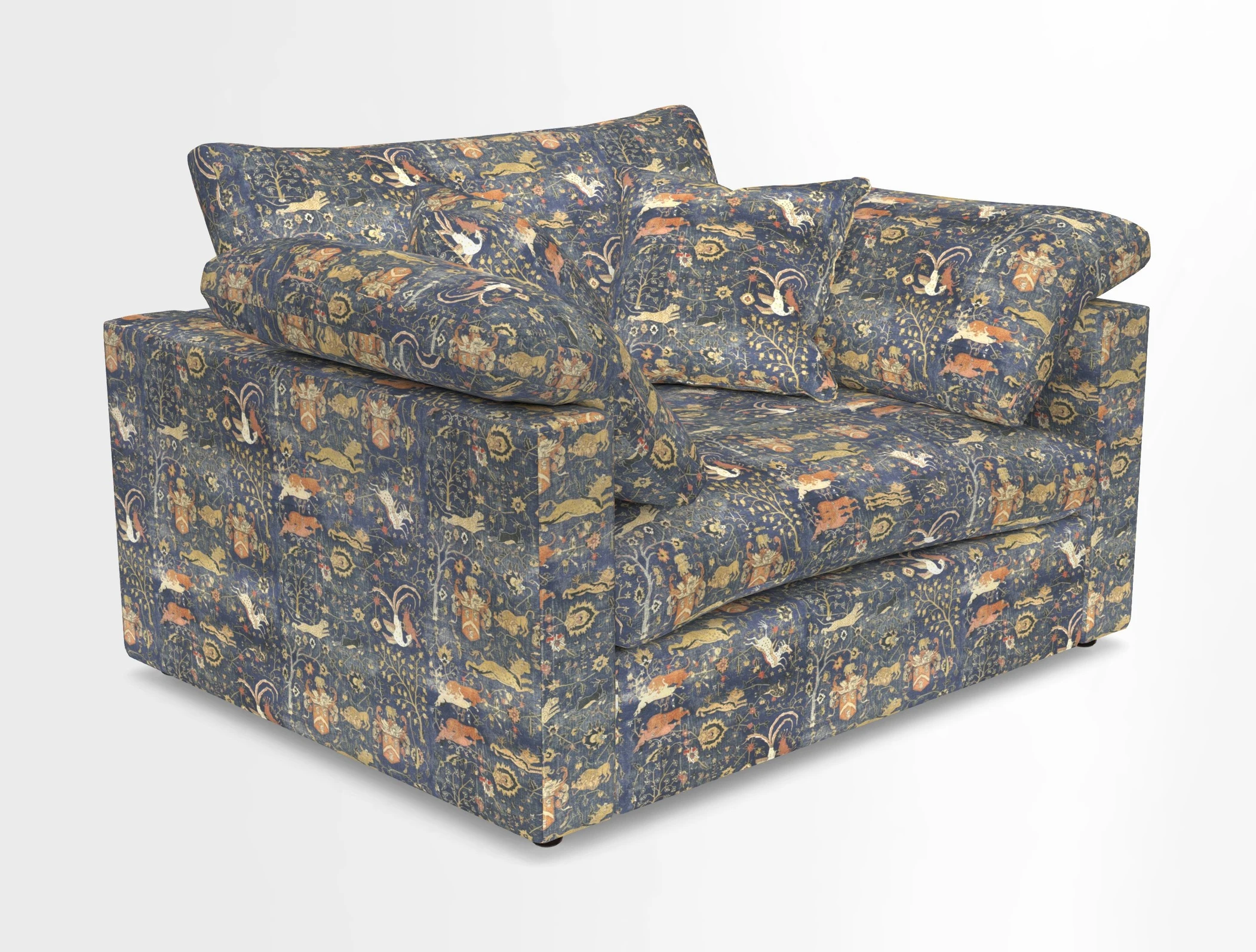Big Softie Straight Arm Snuggler in Two Tone Plain Biscuit