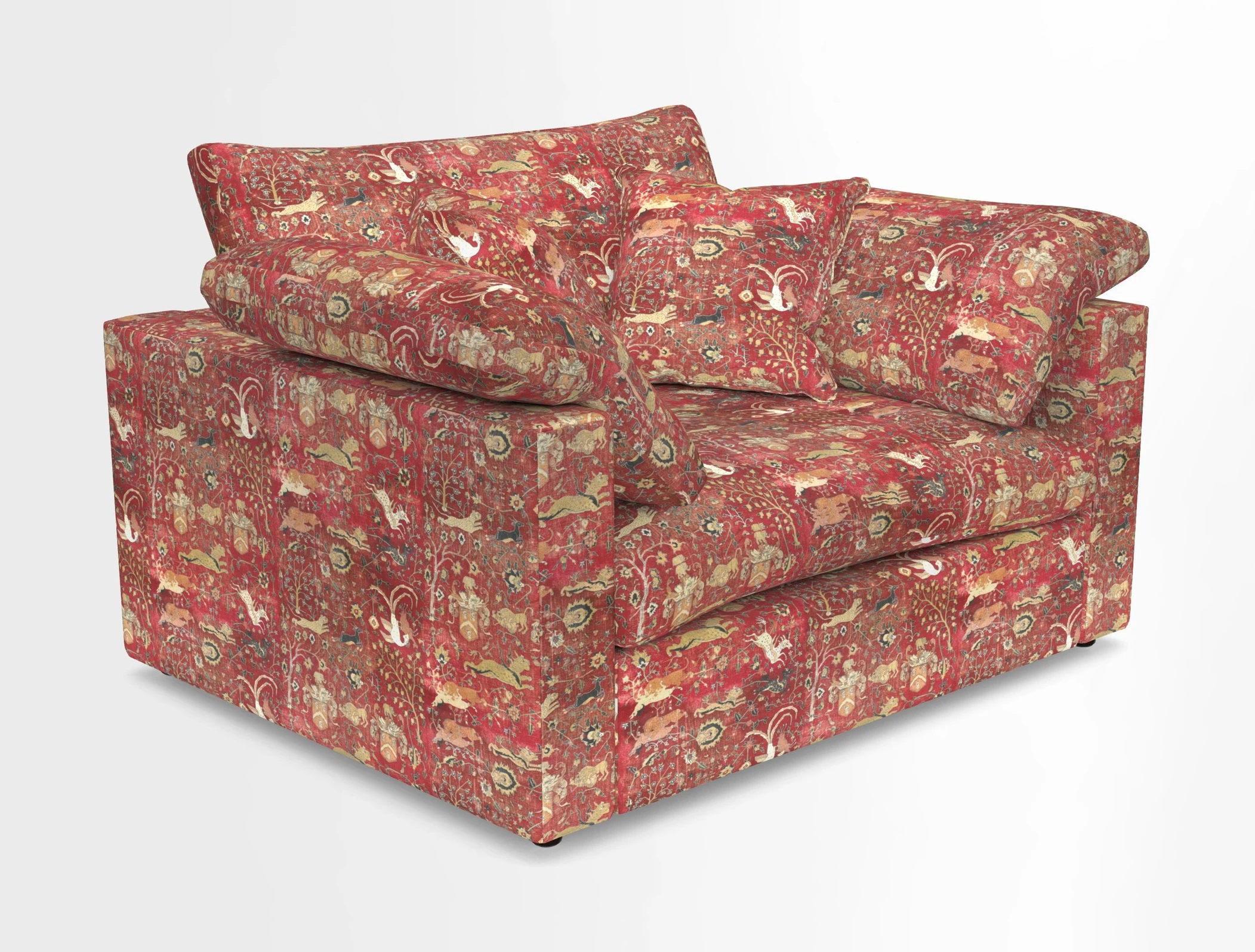 Big Softie Straight Arm Snuggler in Two Tone Plain Biscuit