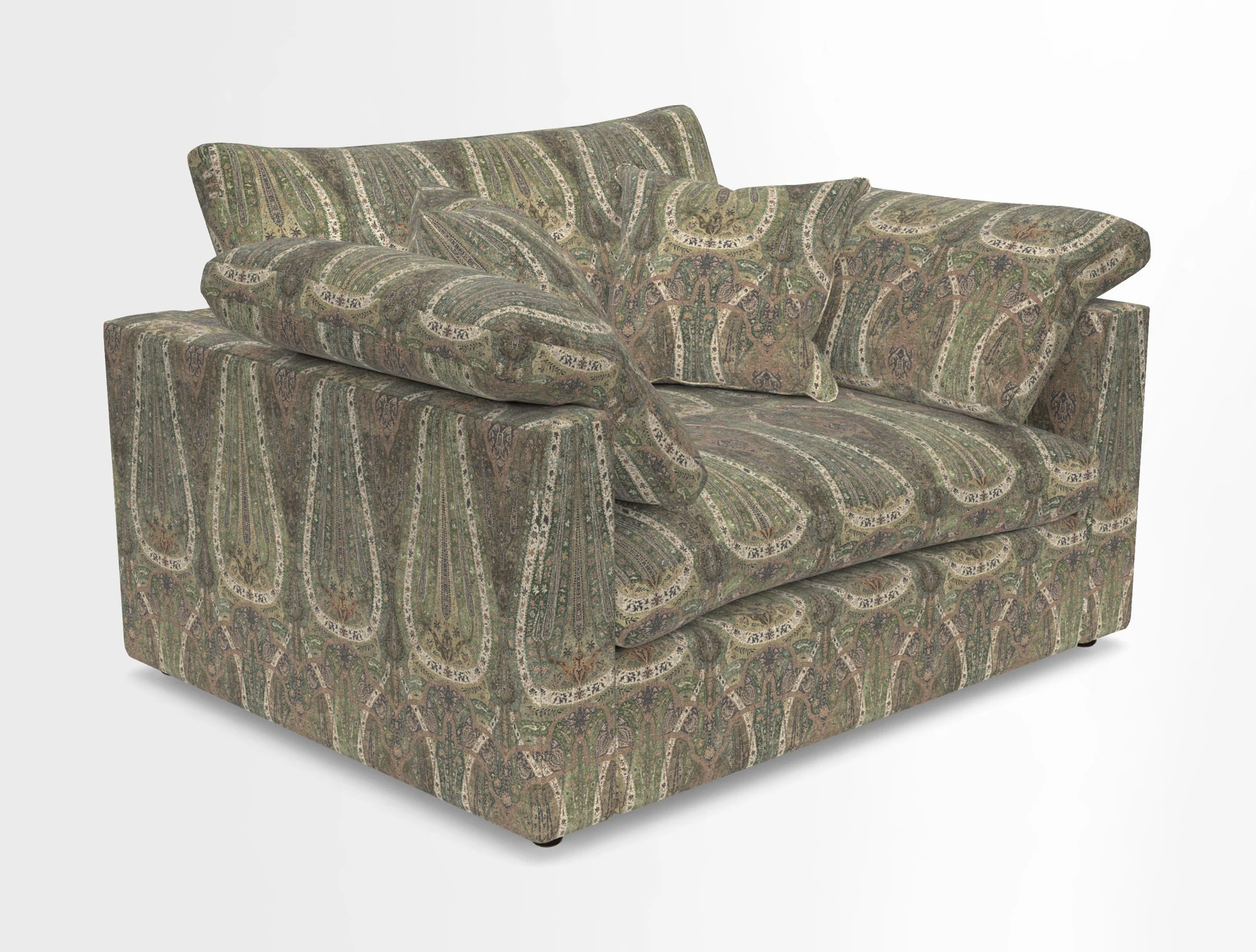 Big Softie Straight Arm Snuggler in Two Tone Plain Biscuit