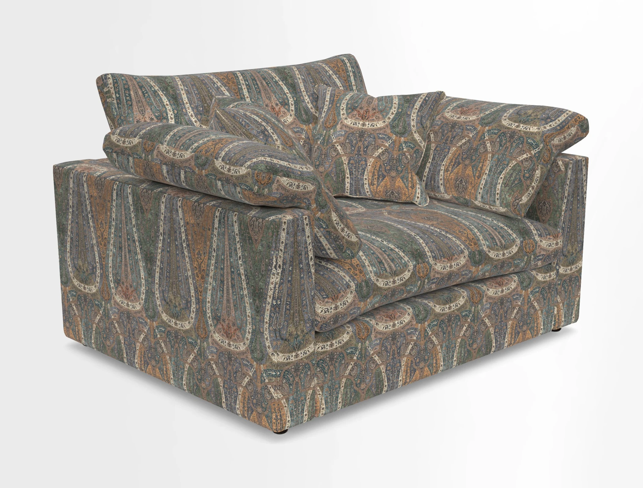 Big Softie Straight Arm Snuggler in Two Tone Plain Biscuit