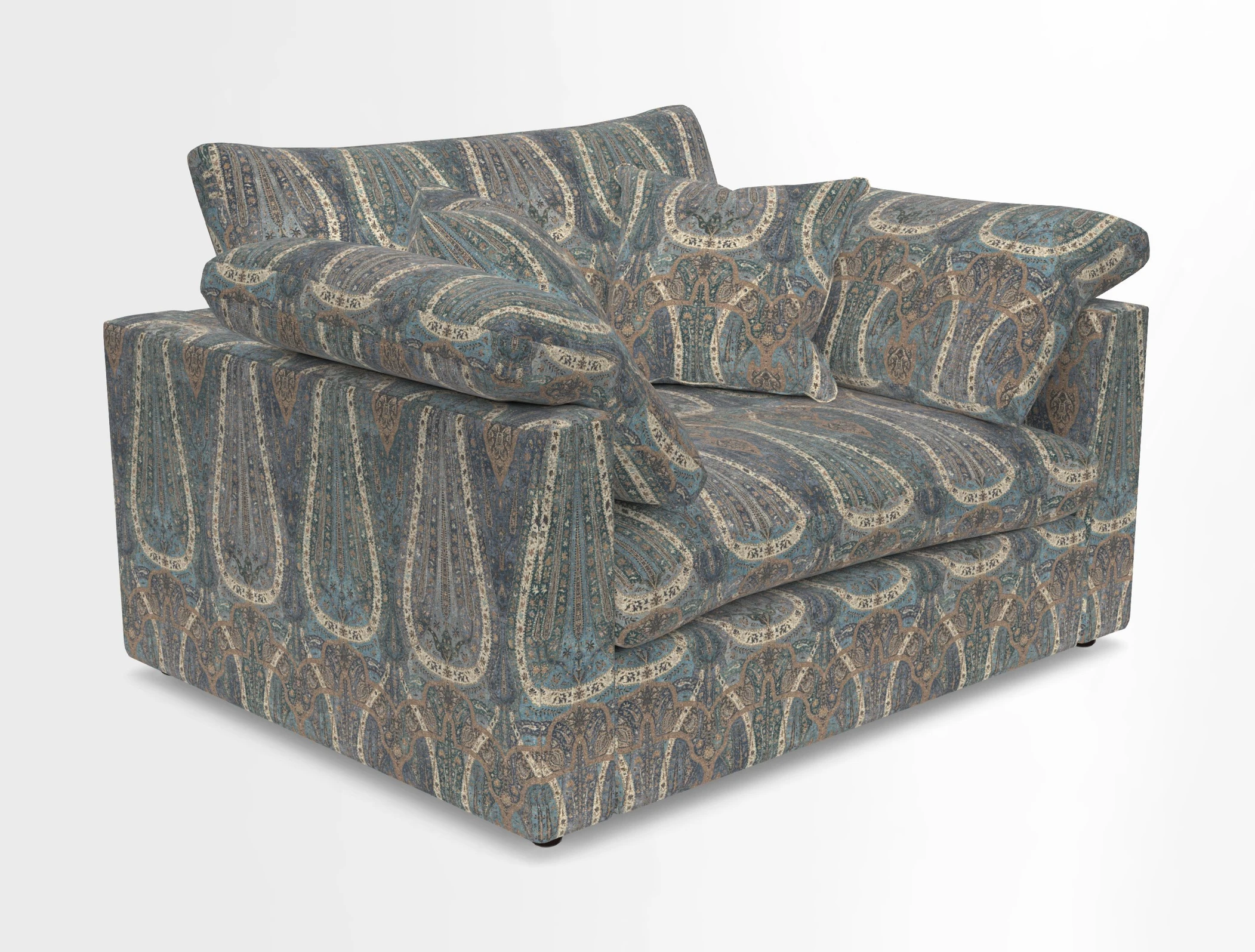 Big Softie Straight Arm Snuggler in Two Tone Plain Biscuit