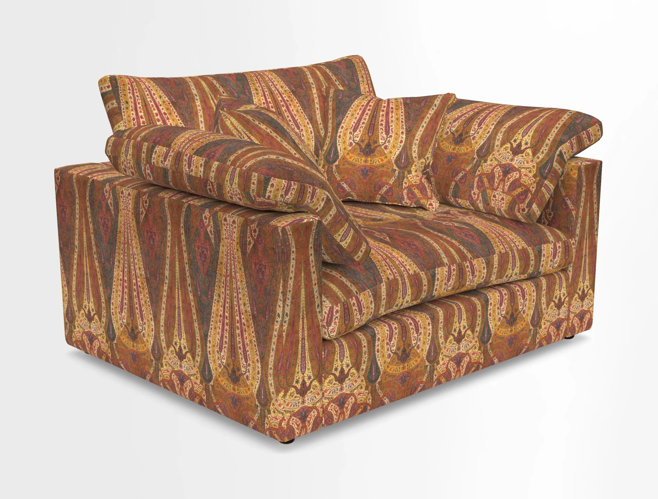 Big Softie Straight Arm Snuggler in Two Tone Plain Biscuit