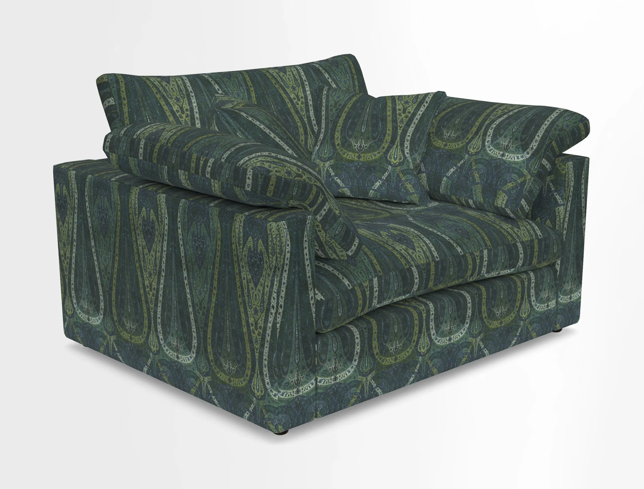 Big Softie Straight Arm Snuggler in Two Tone Plain Biscuit