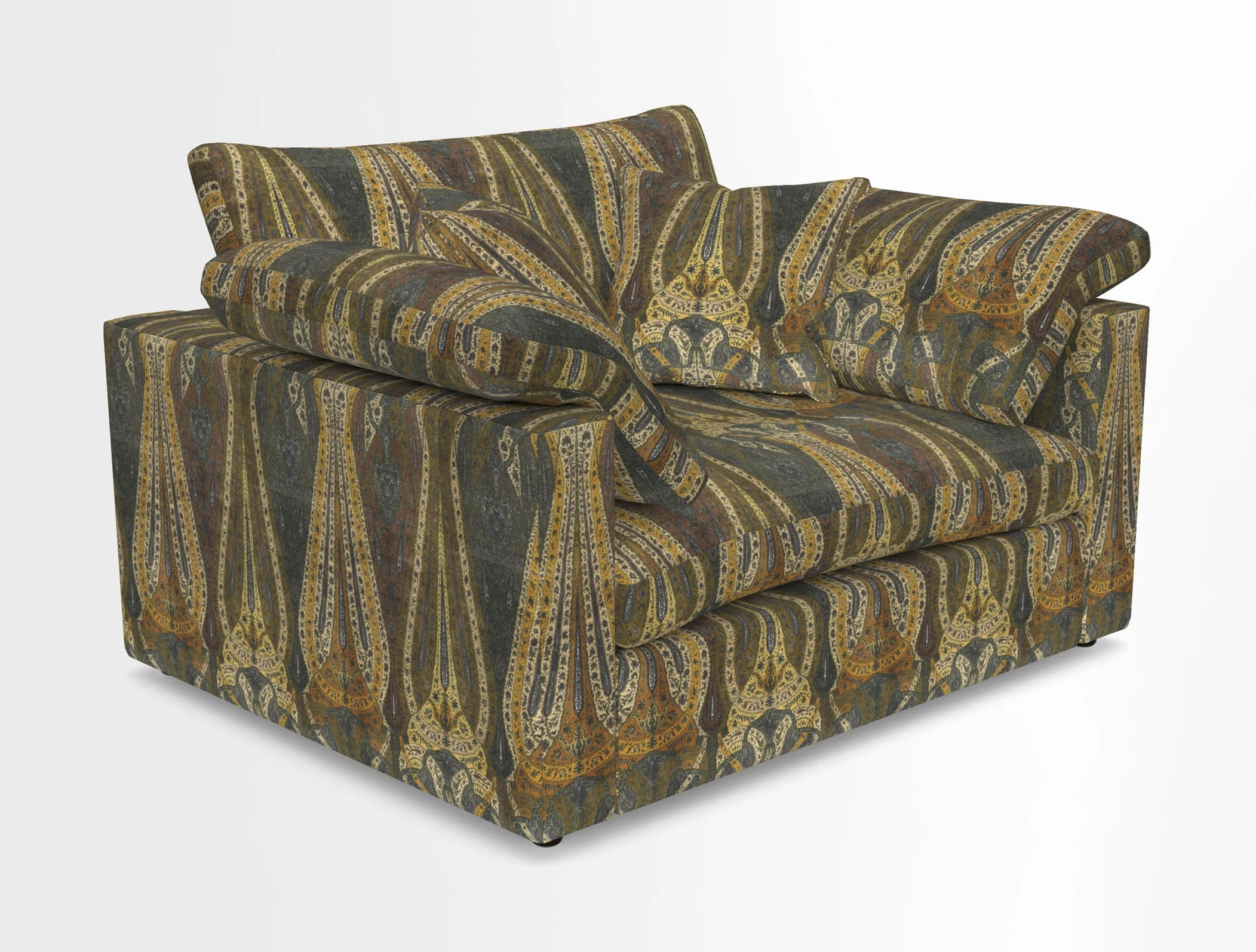Big Softie Straight Arm Snuggler in Two Tone Plain Biscuit
